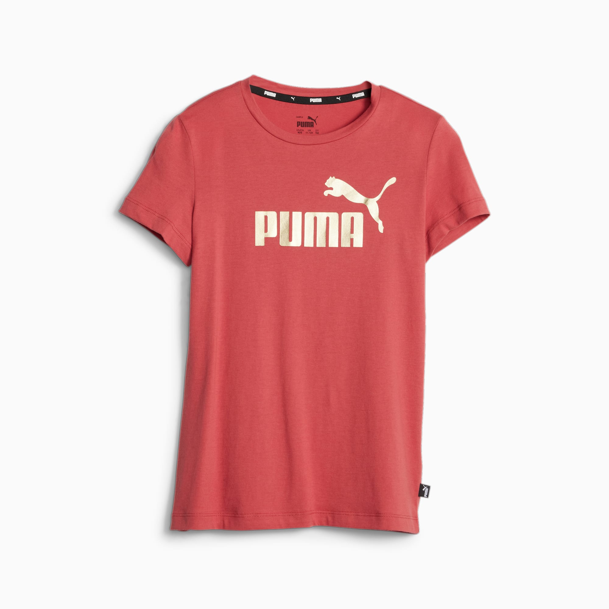Essentials+ Logo Youth Tee | Astro Red | PUMA Shop All Puma | PUMA