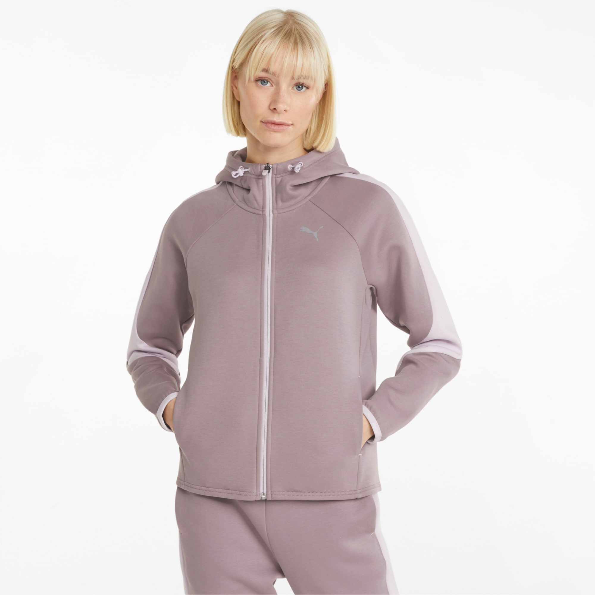Evostripe Full Zip Women s Hoodie PUMA