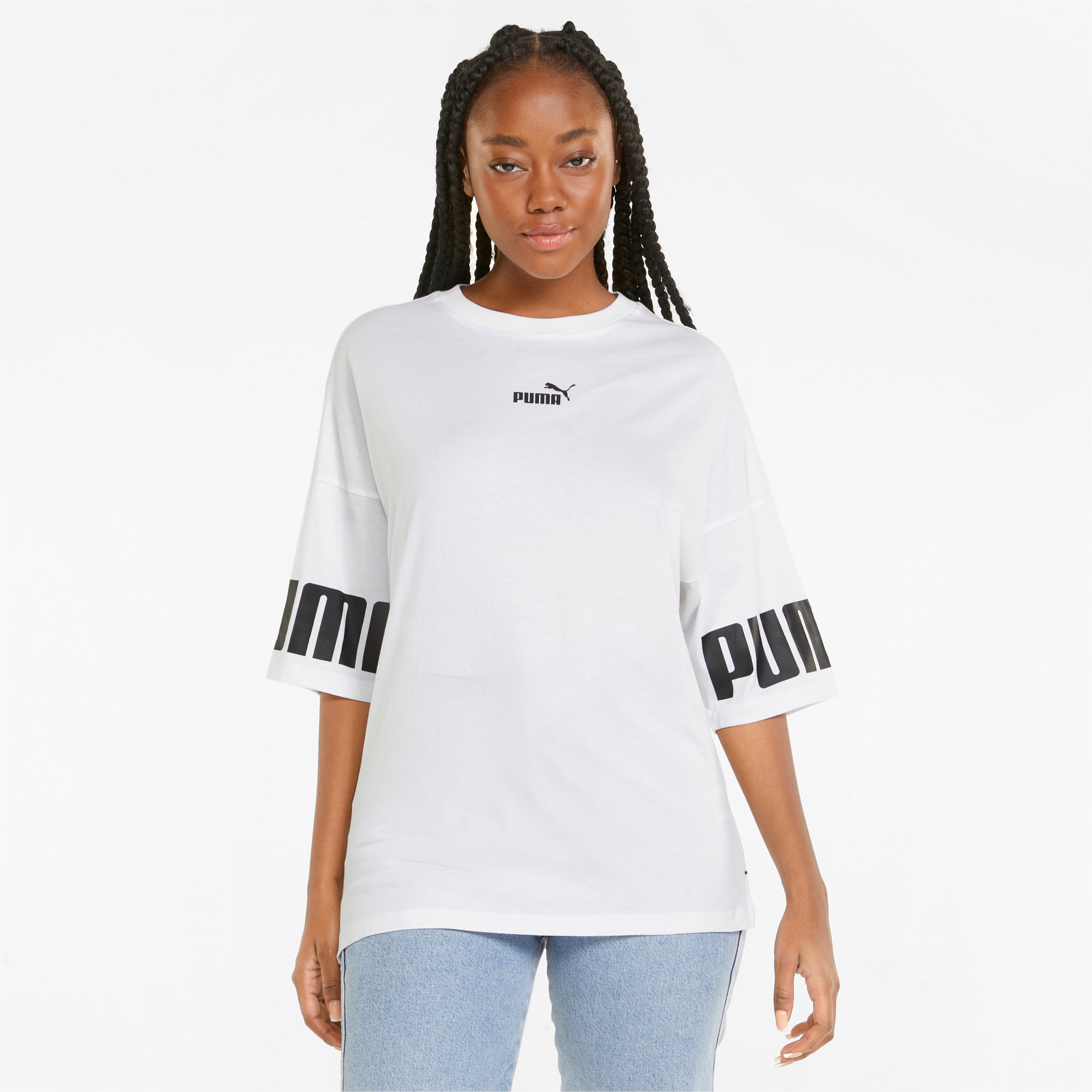 Power Colorblock Women's Tee | PUMA