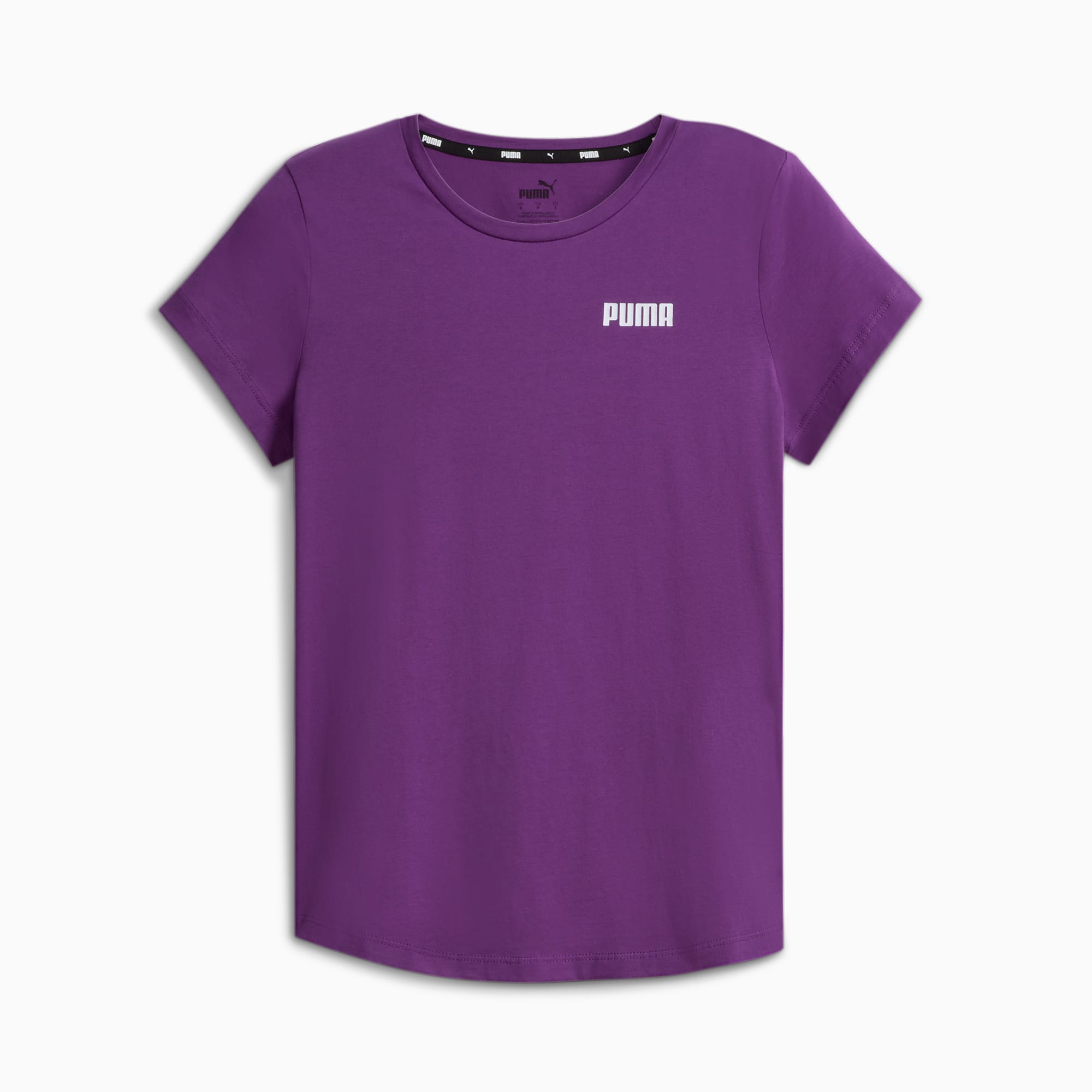 Puma Long Sleeve Star Print Athletic Tee Purple (Girls Size: XL 18