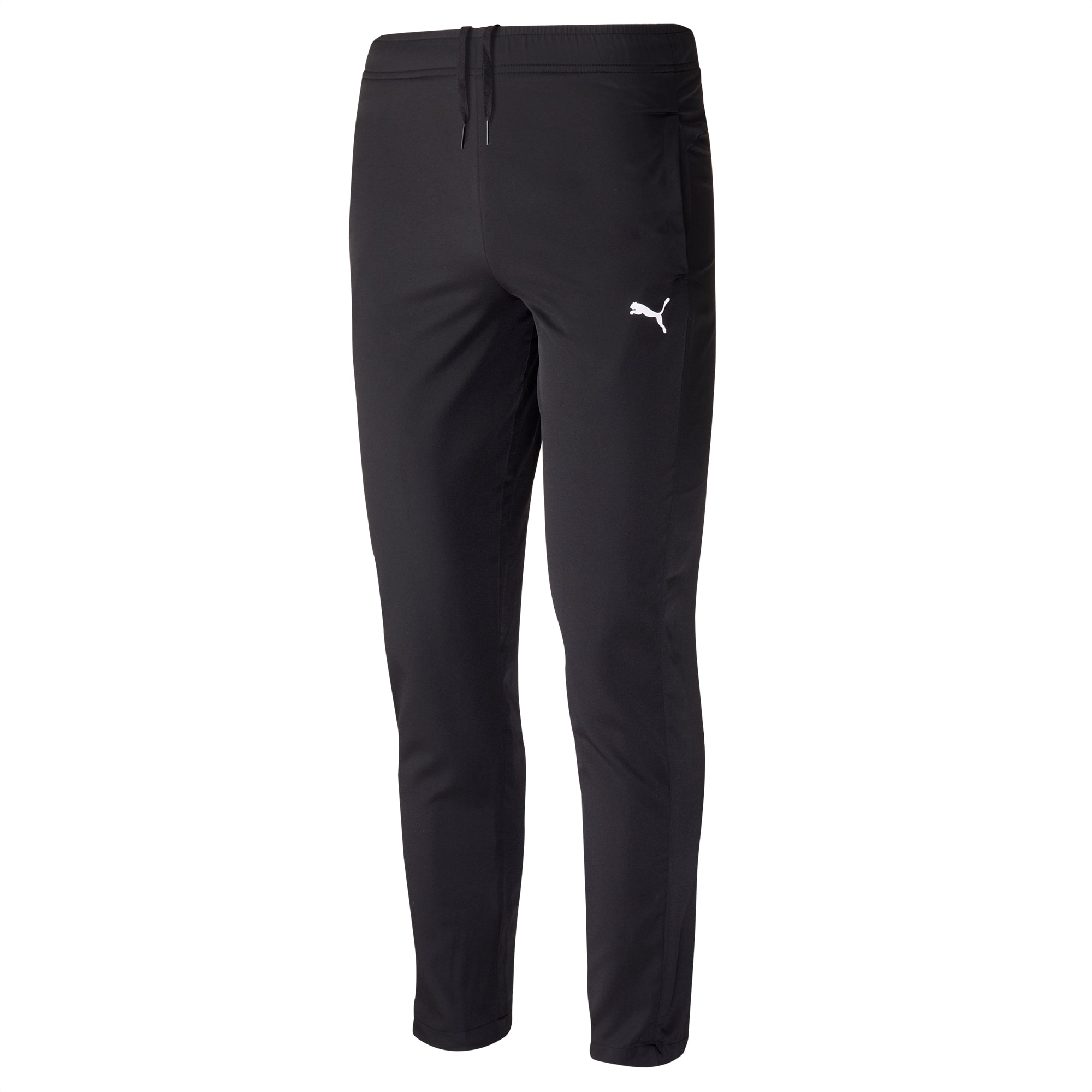 Puma black sweatpants shop
