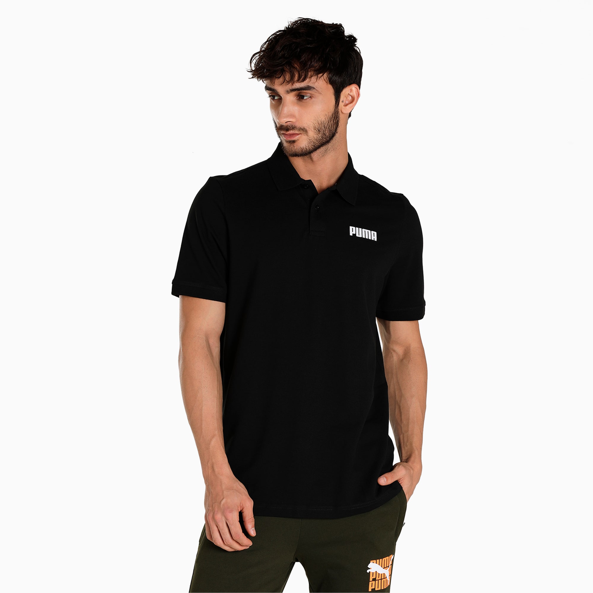Puma ESS Pique Polo M Black