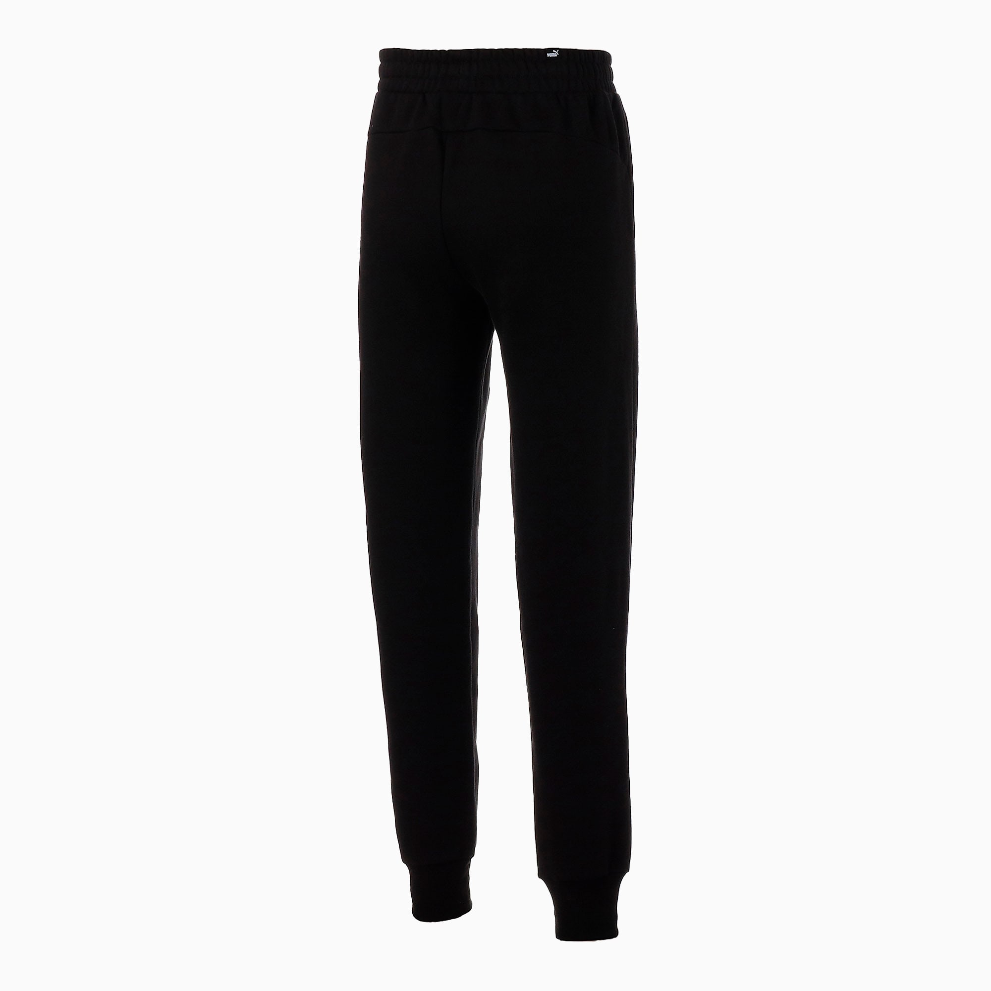 Puma mens essentials fleece pants black store