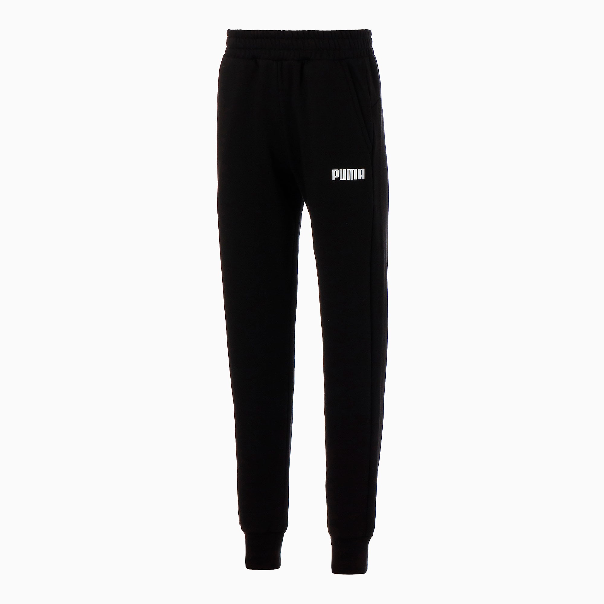 Puma mens essentials fleece pants black hotsell