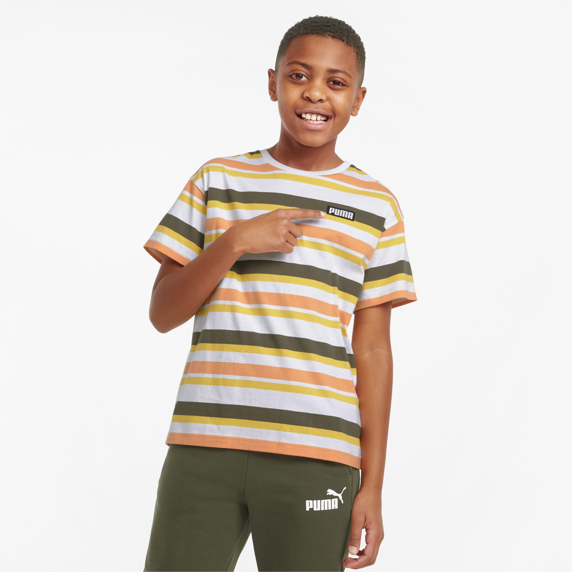 Kids puma shirts hotsell