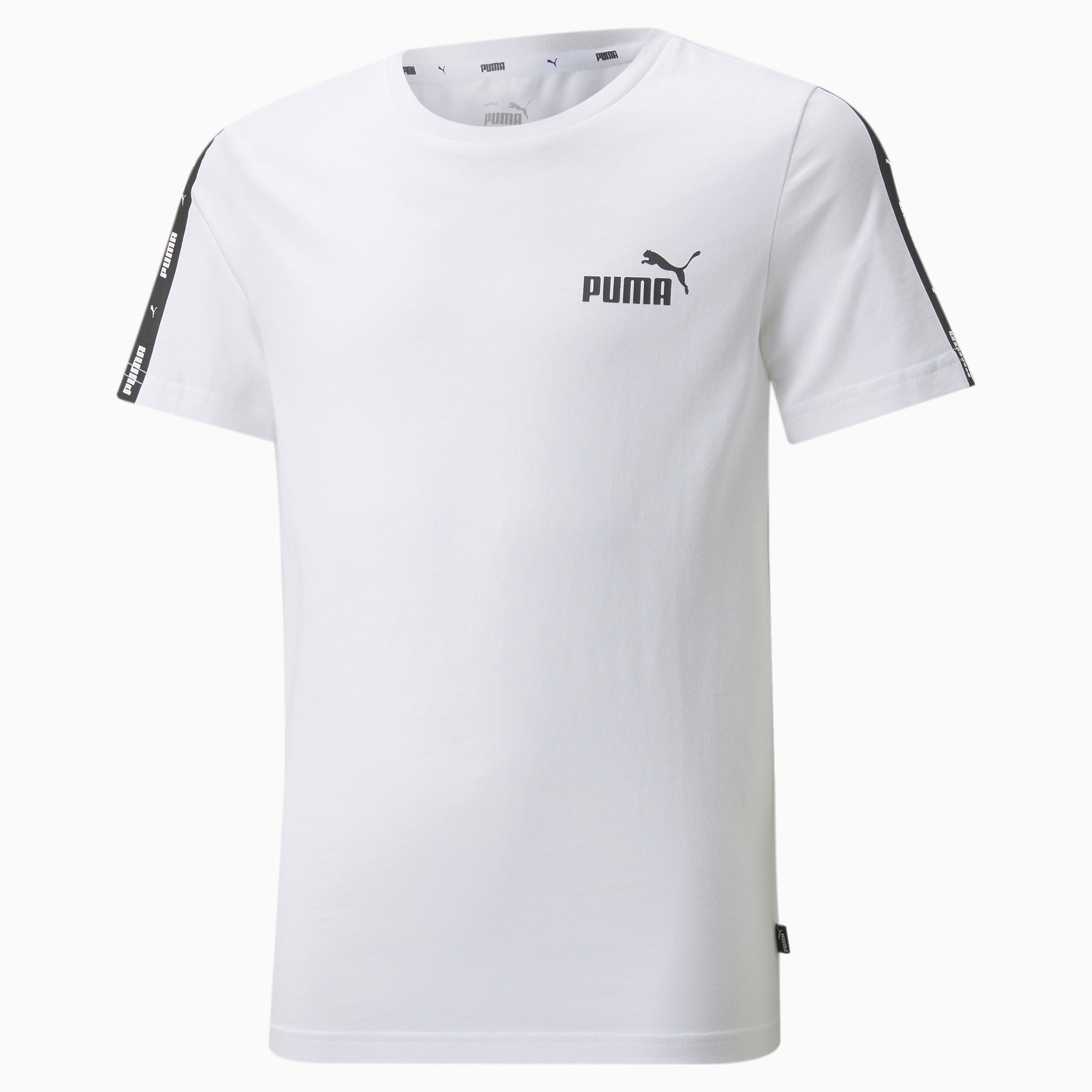 Essentials mit | | + PUMA Jugen-T-Shirt Logo-Tape