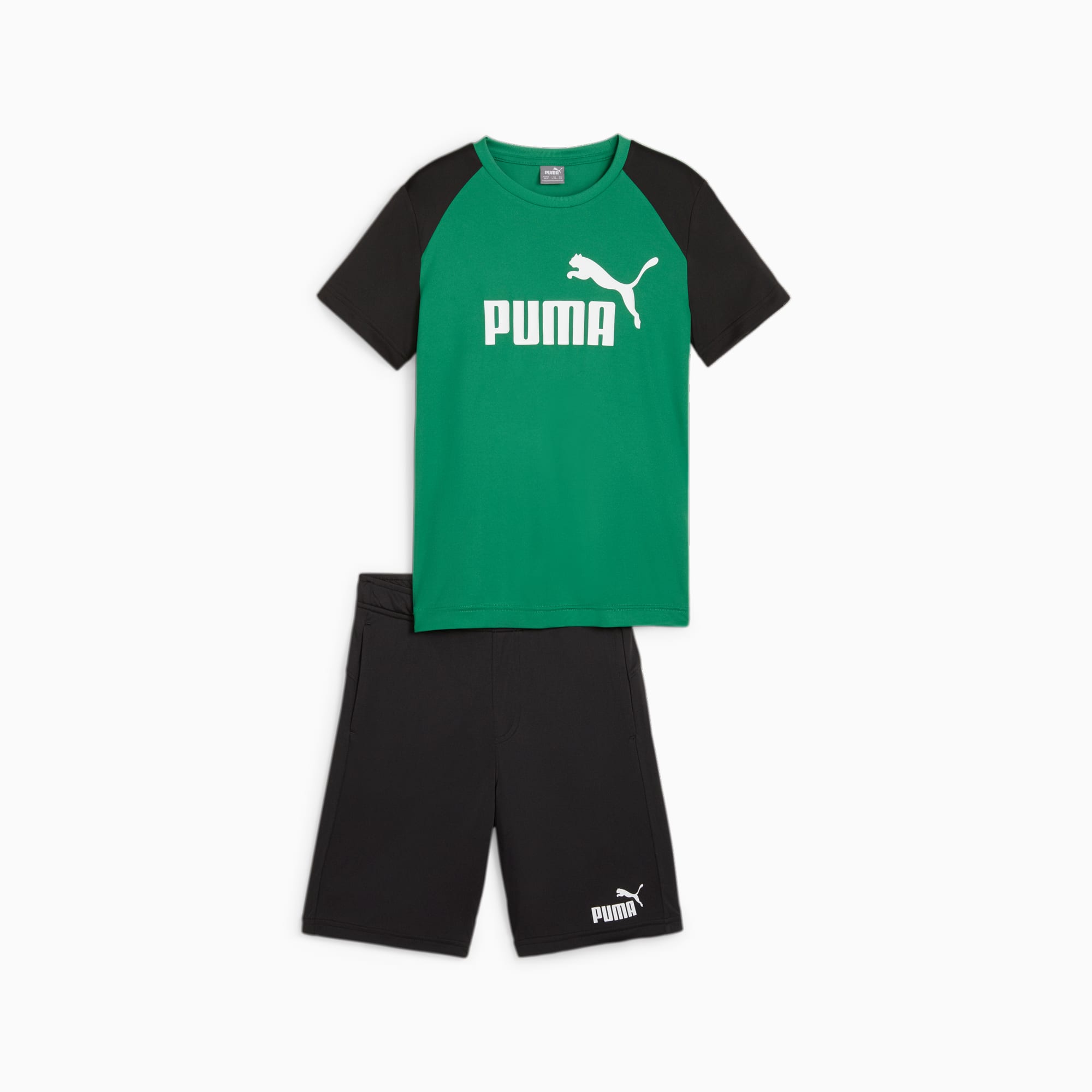 Puma shorts and shop shirt set