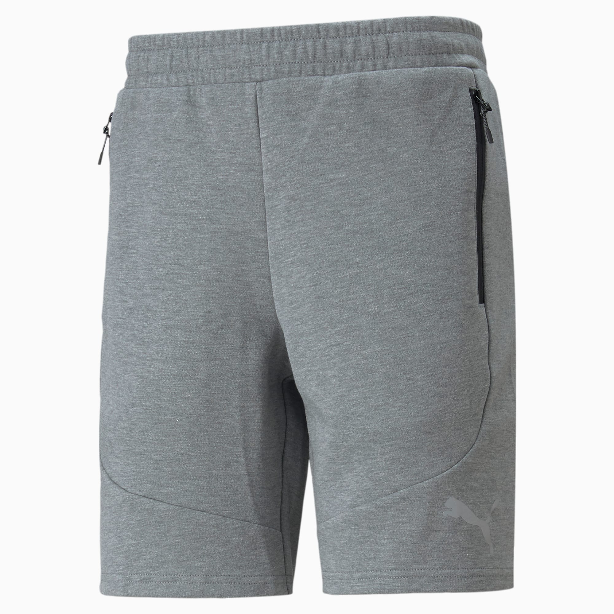 EVOSTRIPE Men s Shorts Medium Gray Heather PUMA Shoes PUMA