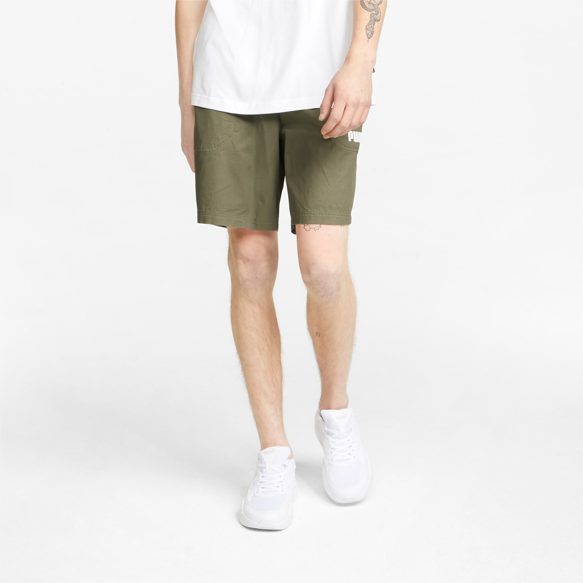 Mens Green Chino Shorts | americanlycetuffschool.edu.pk