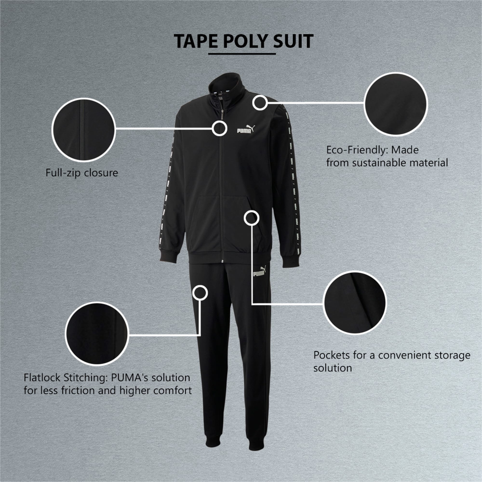 Puma tracksuit size chart 2025