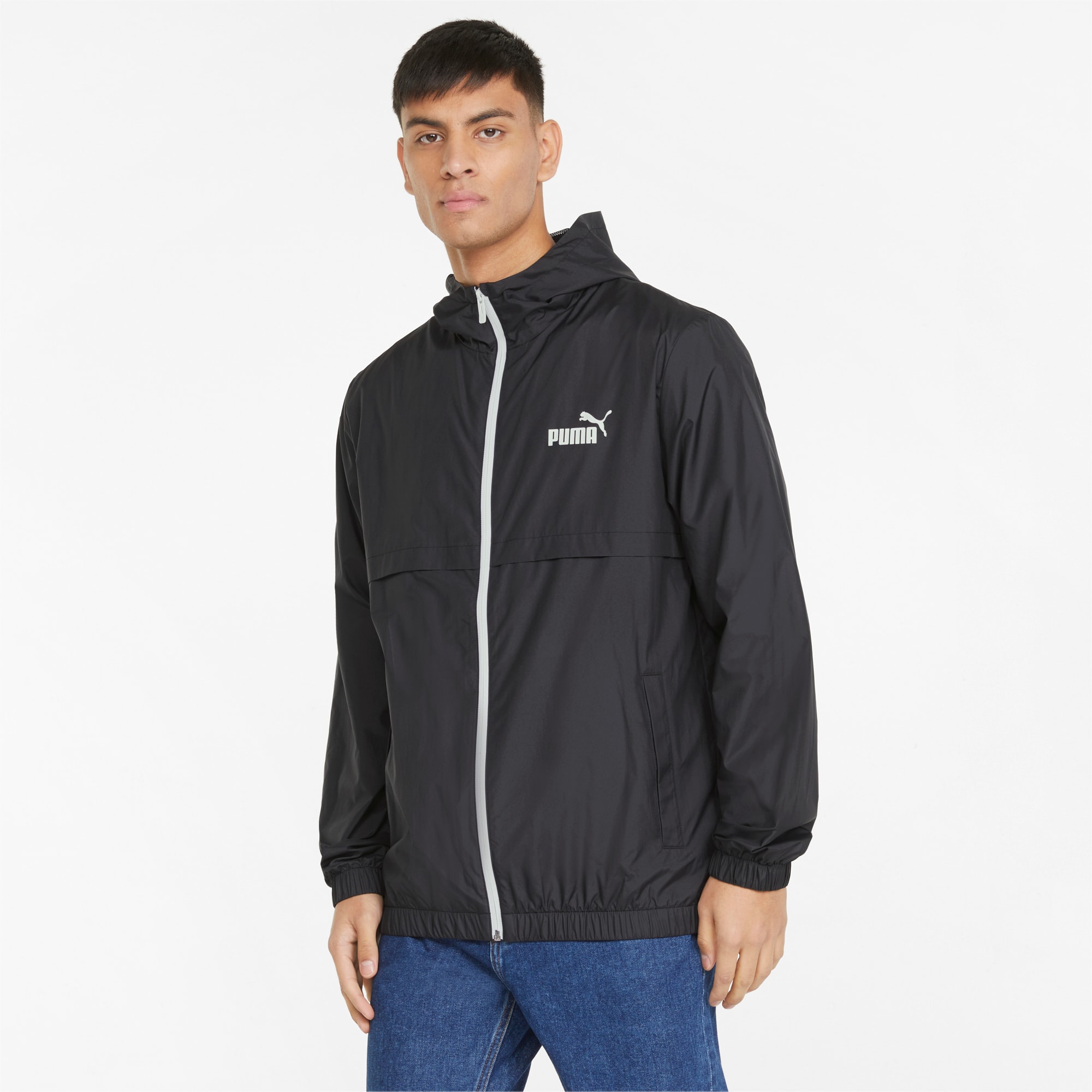 Veste coupe vent Essentials Solid Homme black PUMA