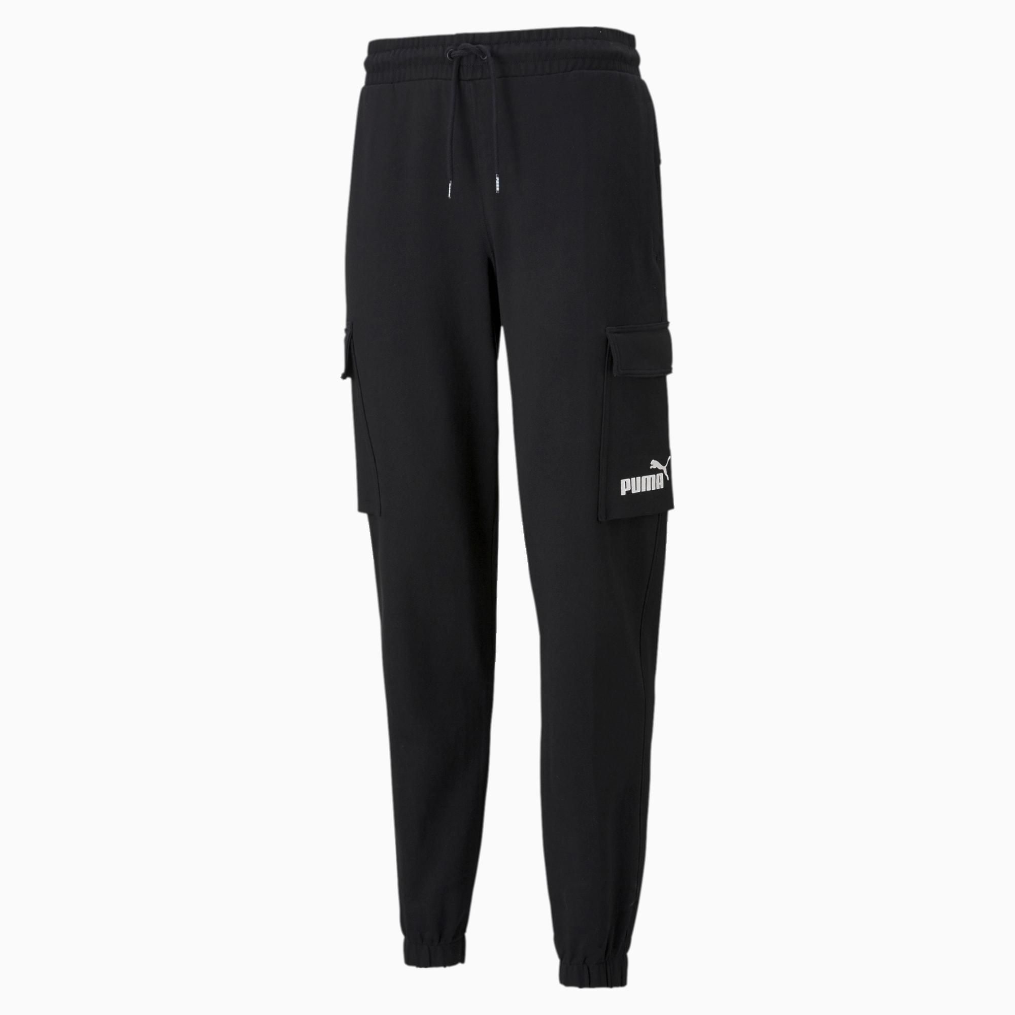 Black puma hot sale track pants