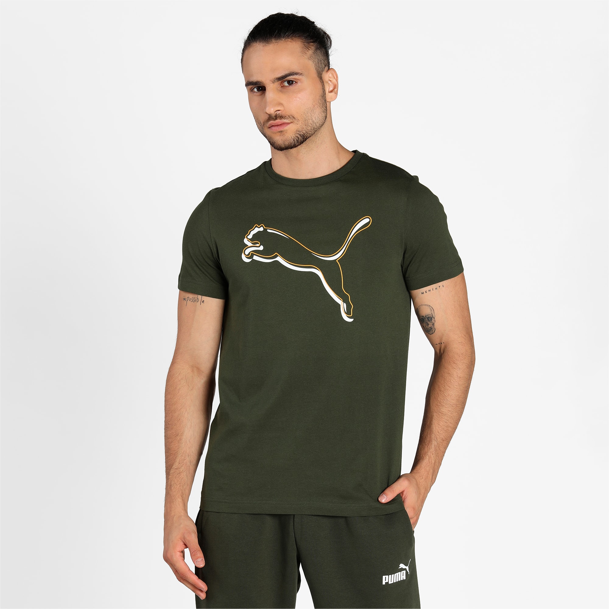 Puma t shirt mens store