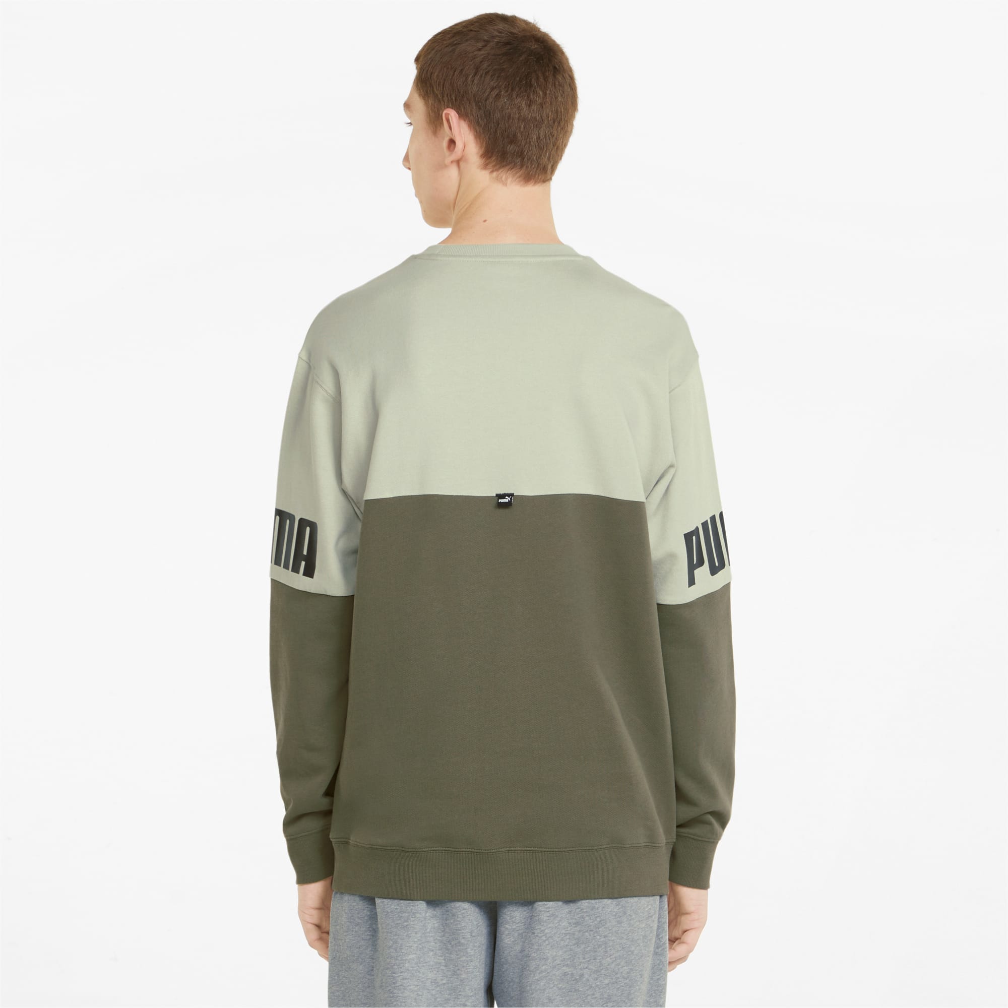 Puma hotsell khaki sweatshirt