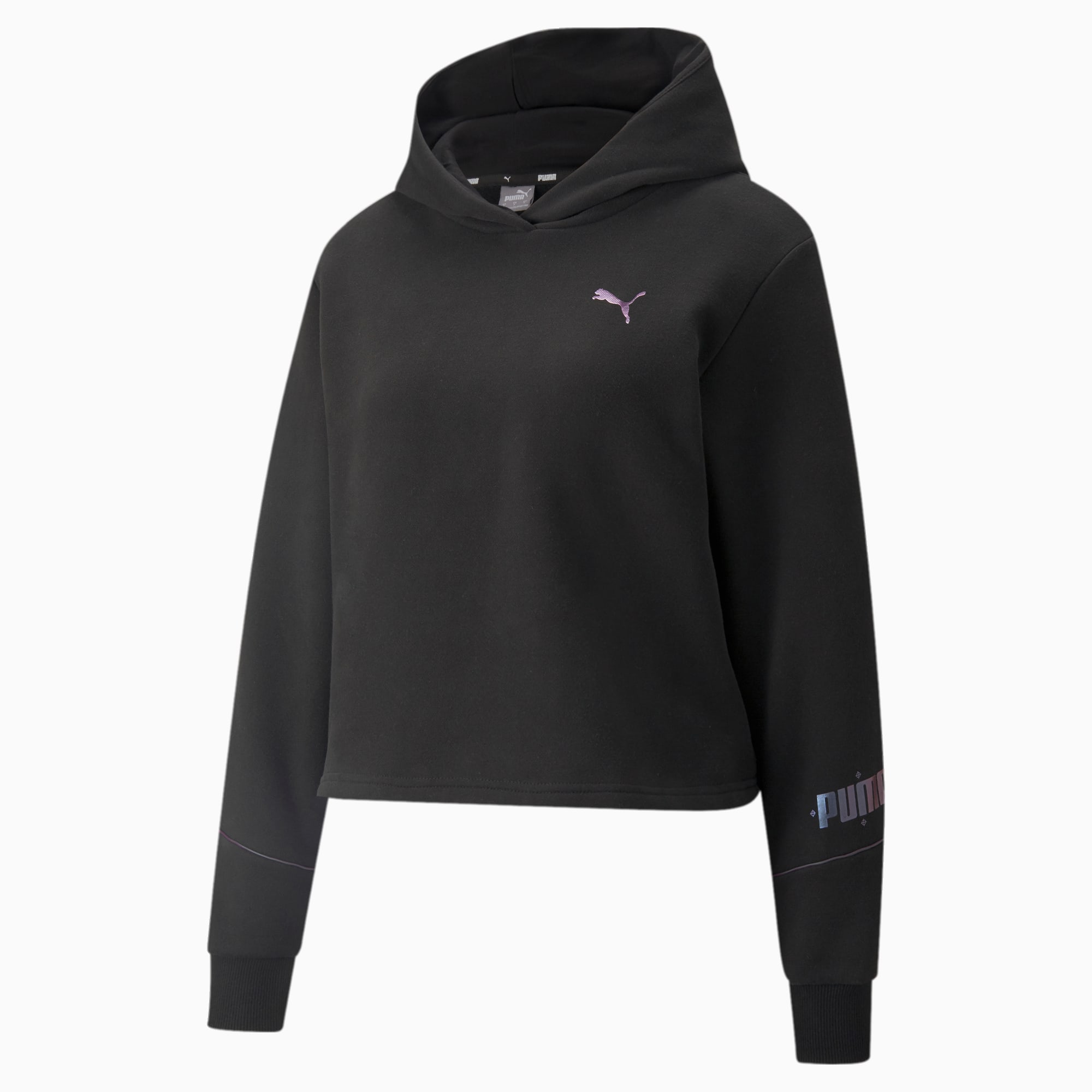 Puma women's cropped top hoodie