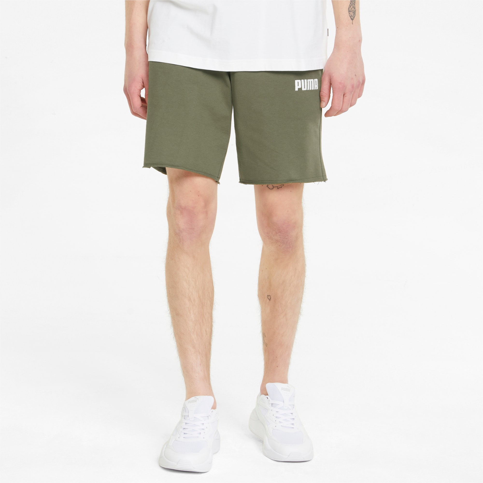Puma sweat shorts mens clearance
