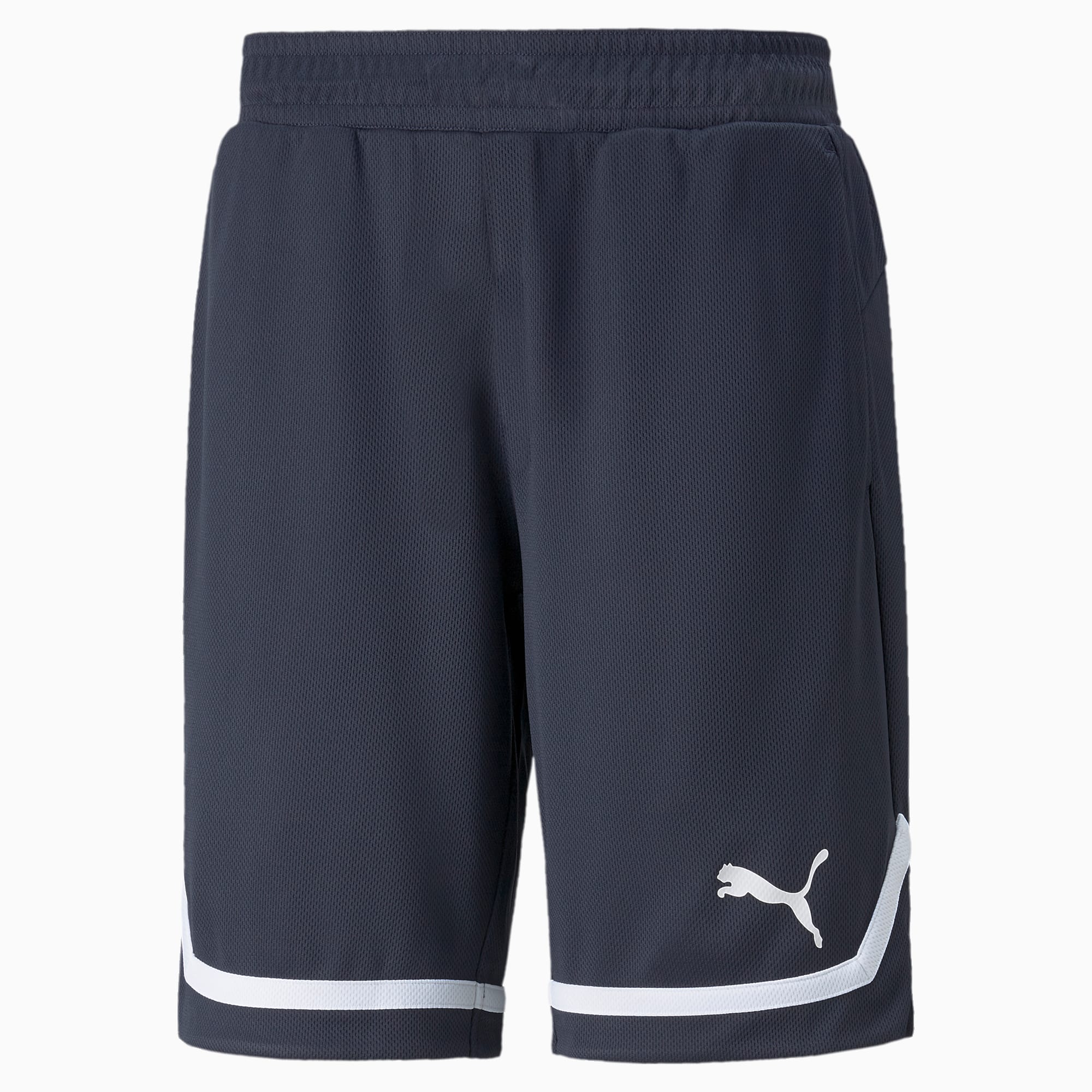 Puma shorts mens purple sale