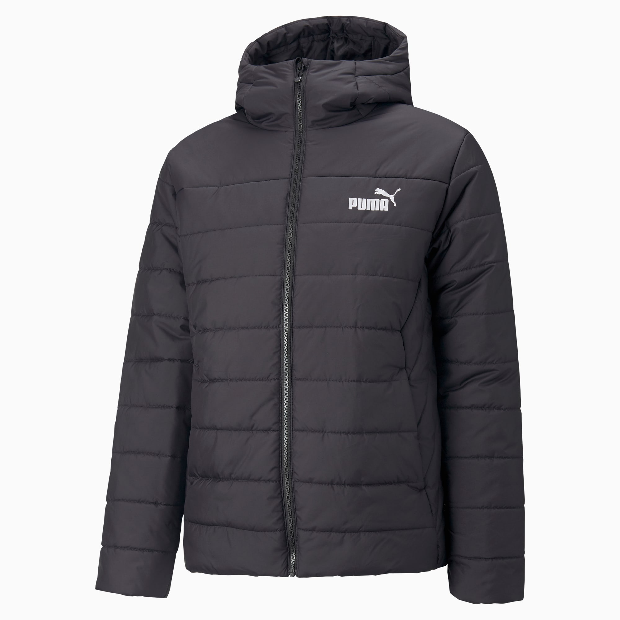Essentials Men s Padded Jacket Puma Black PUMA Shoes PUMA