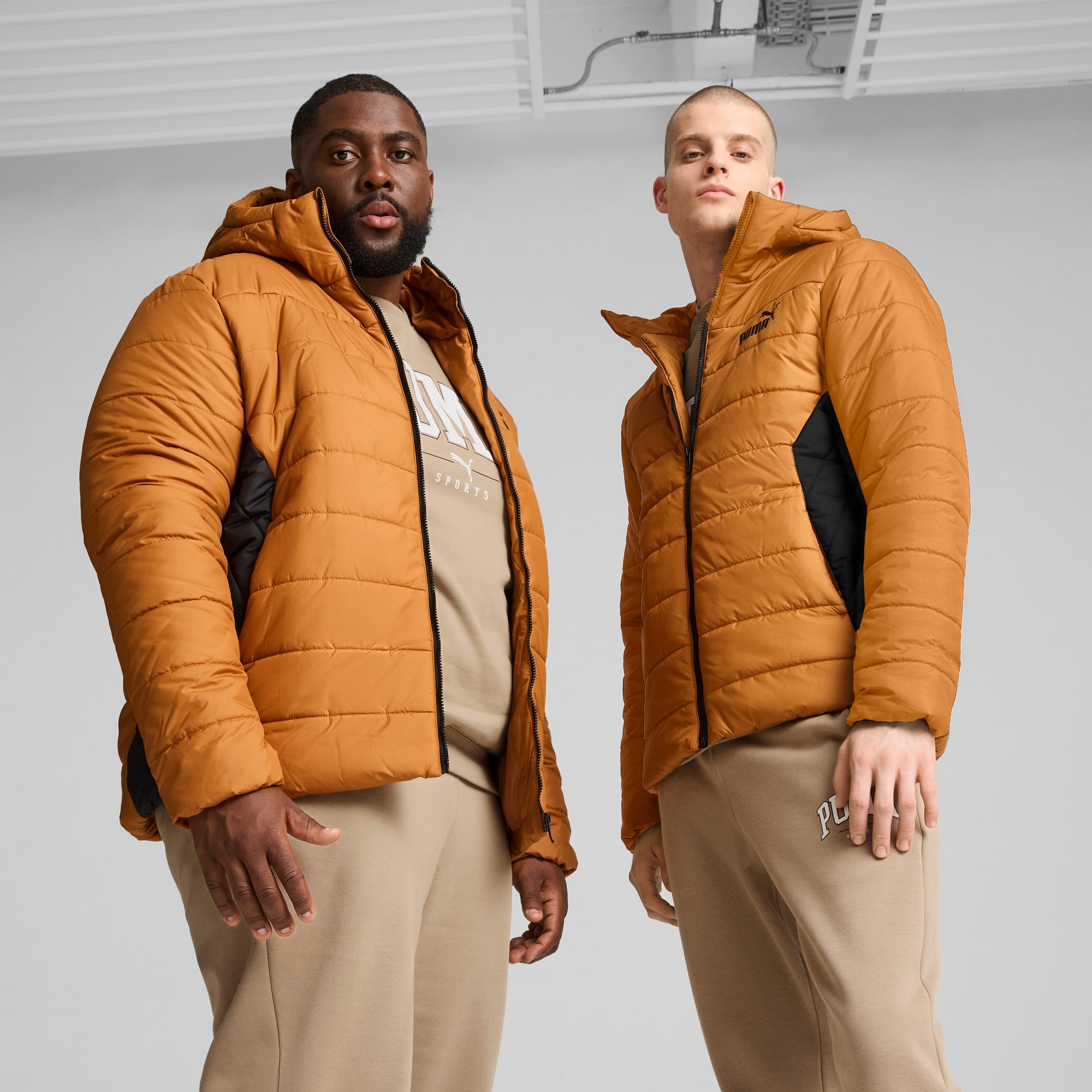 Veste puma homme brun 2025