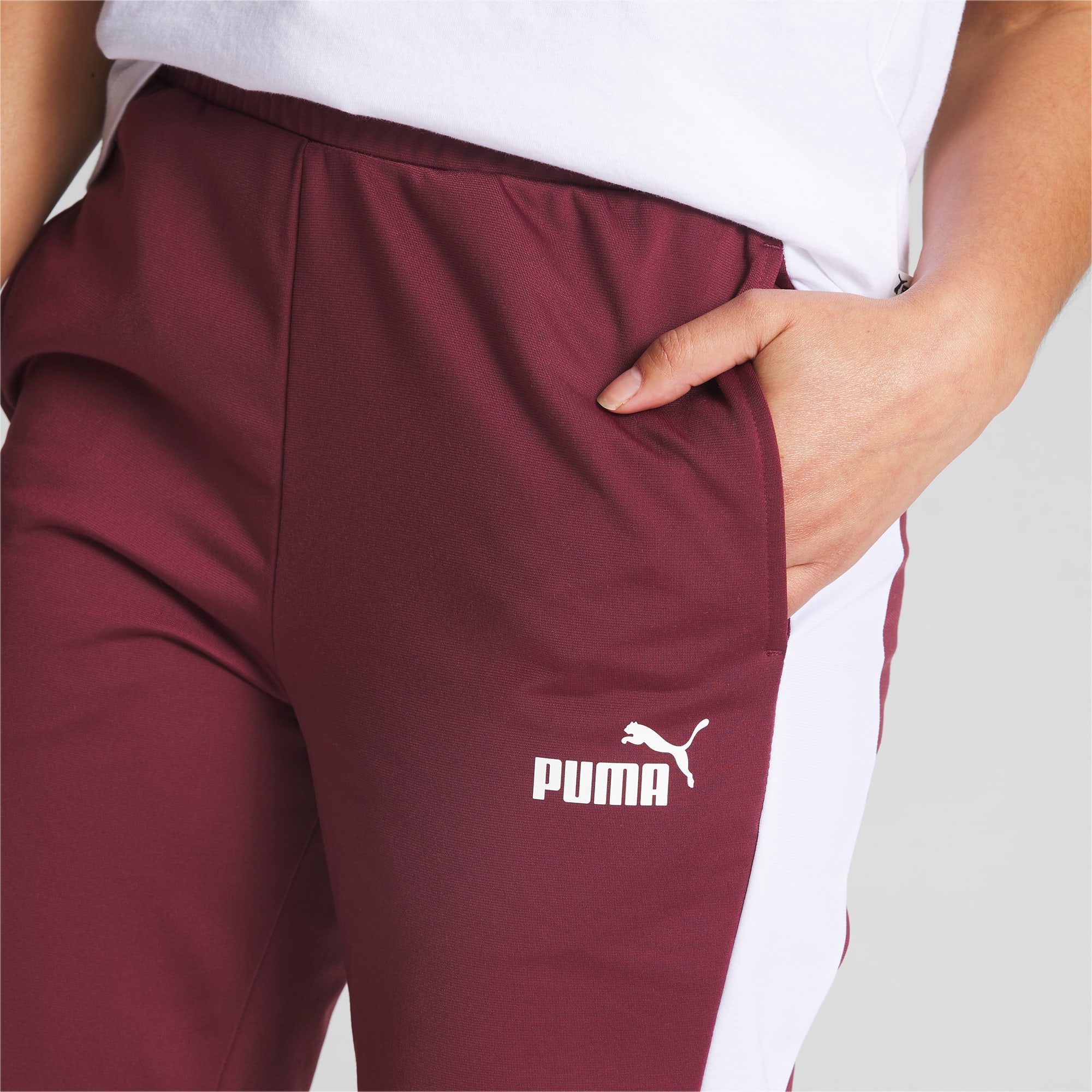 Puma contrast track pants best sale