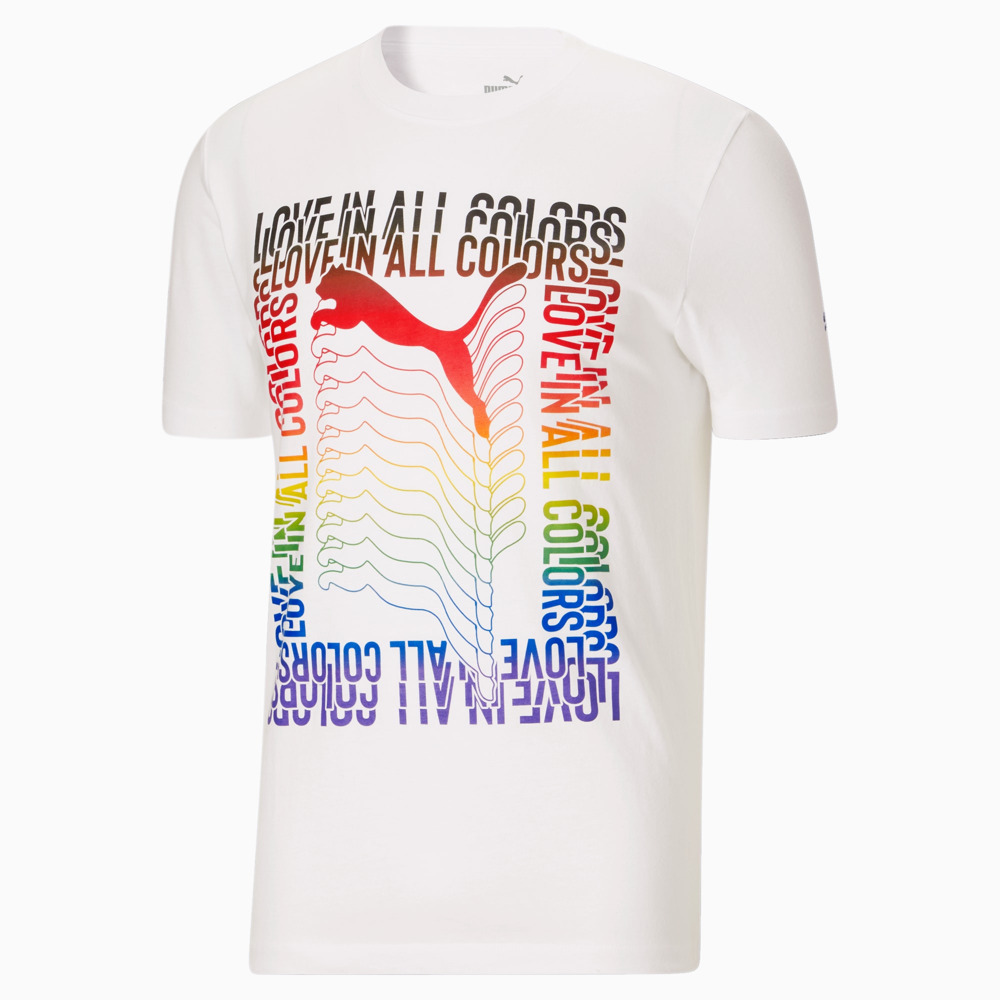 Colorful top puma shirt