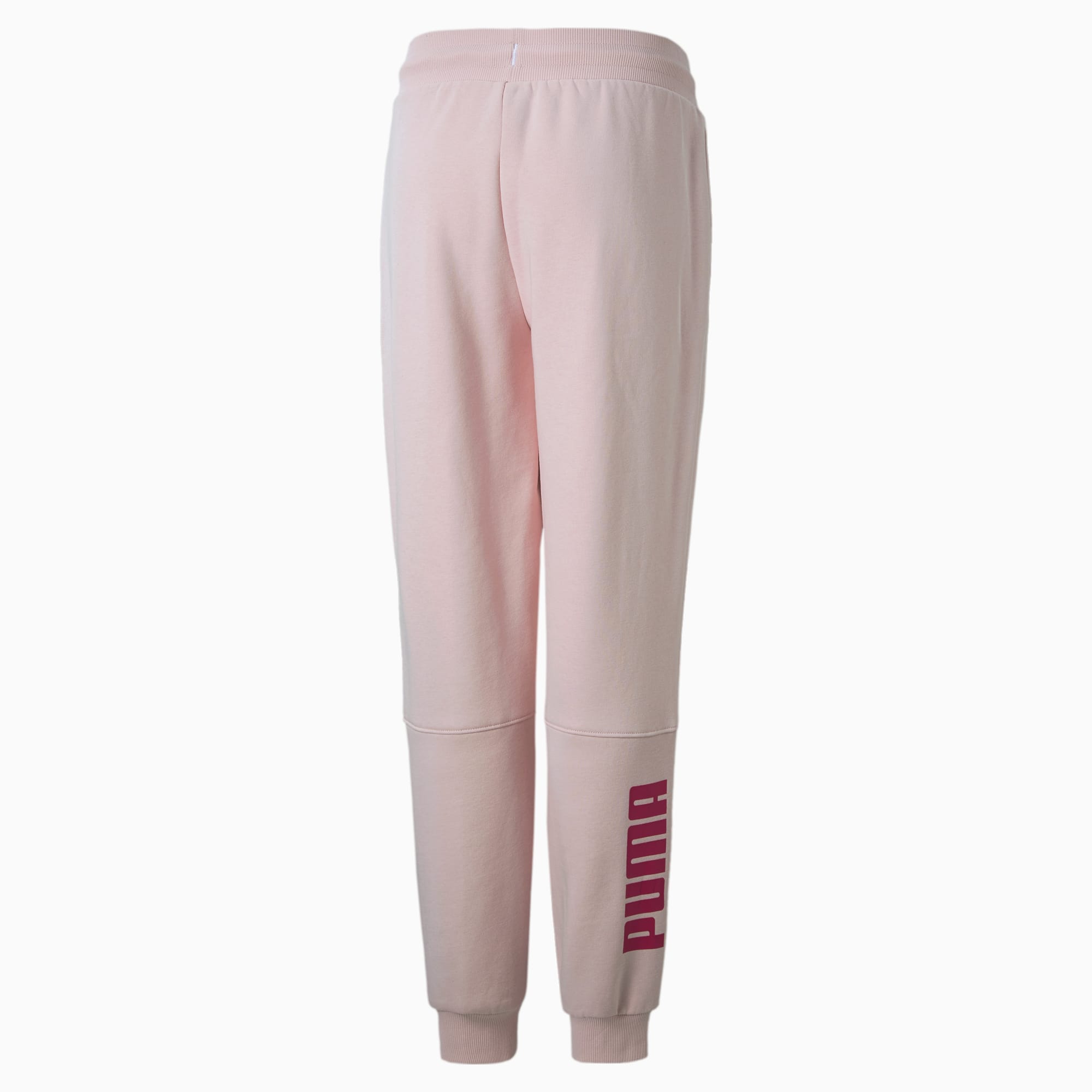 【COLOR iN ID】Picky color matching fleece pants Power Colour-Blocked Youth Pants | PUMA