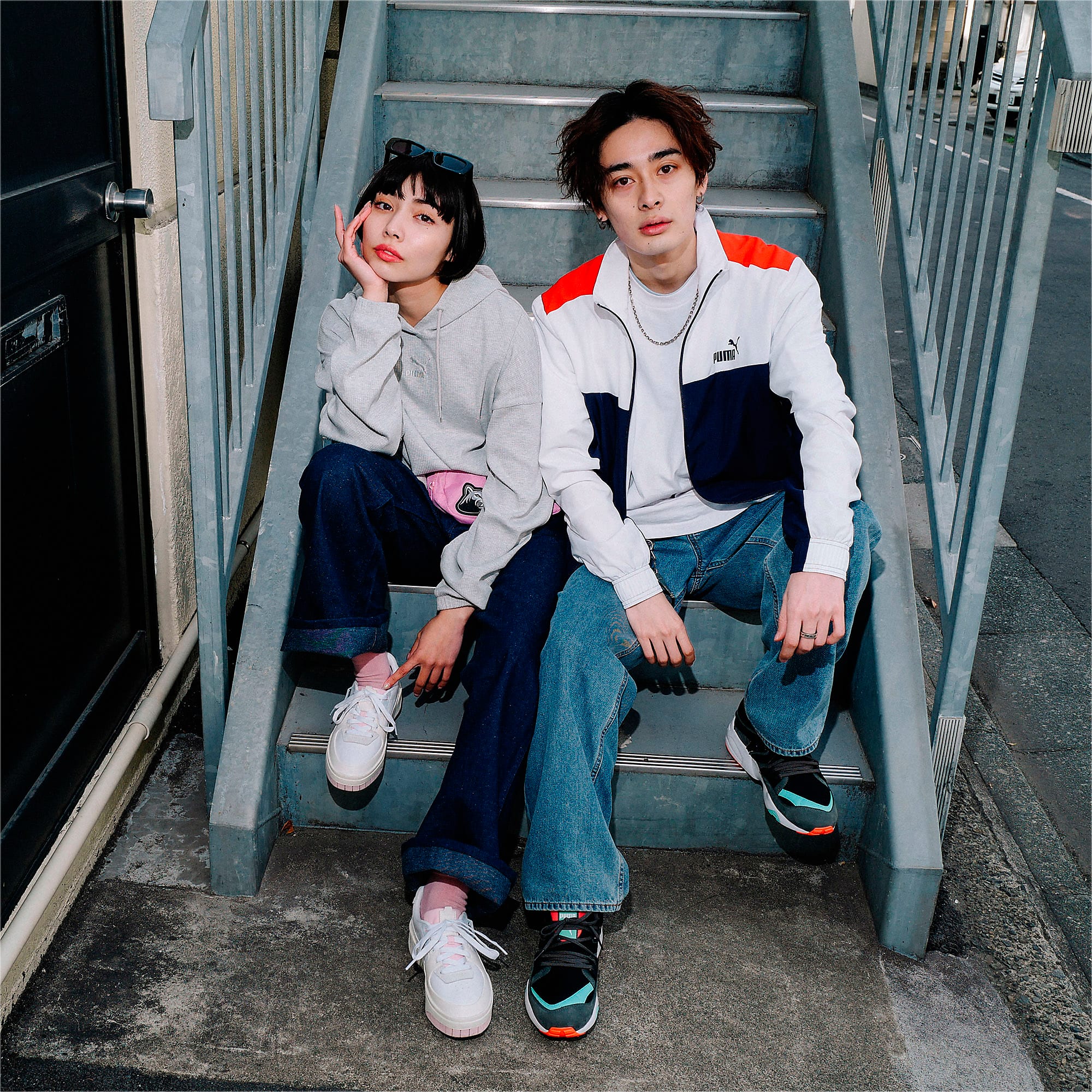 PUMA公式】ウーブン ジャージ 上下セット メンズ