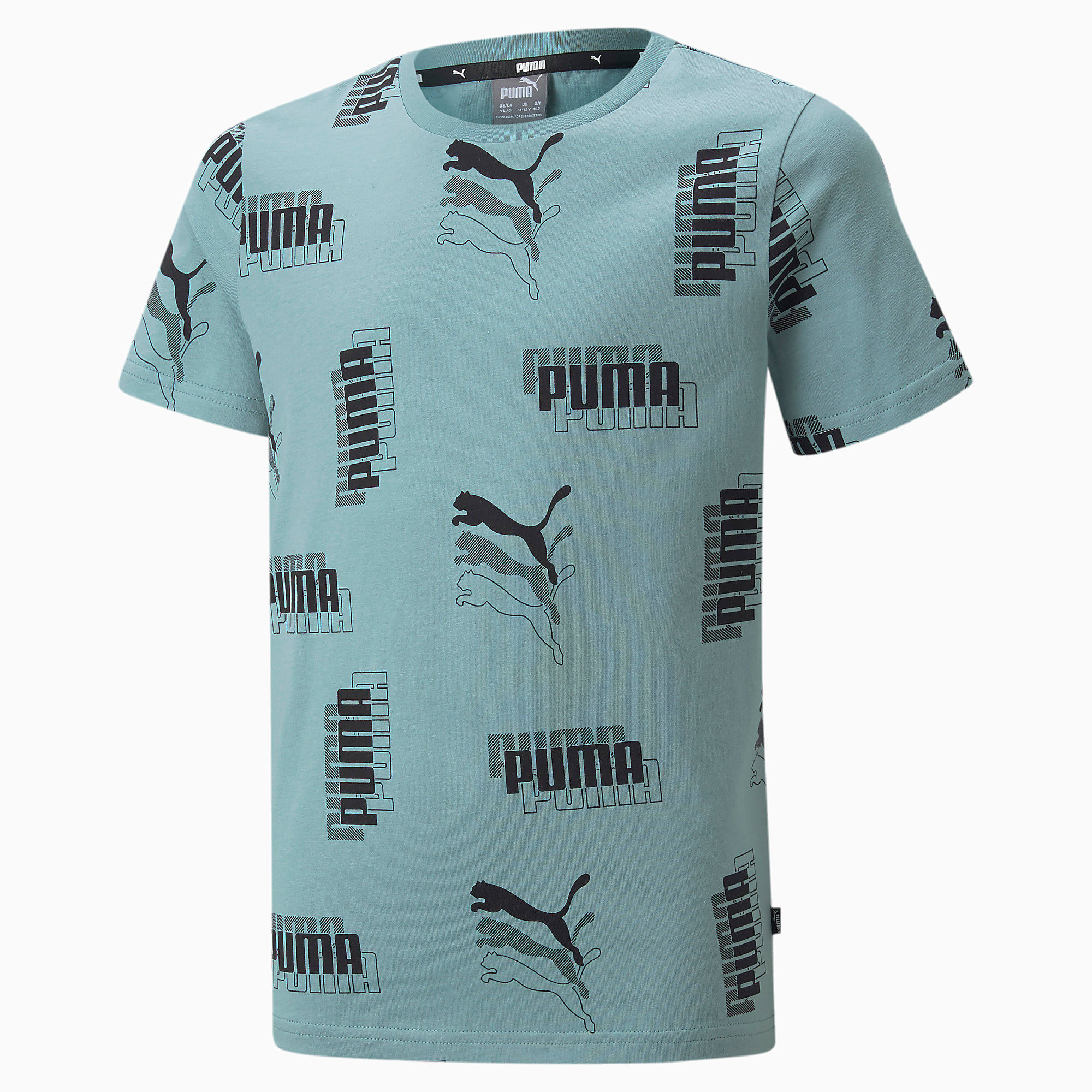 PUMA公式】キッズ PUMA POWER AOP 半袖 Tシャツ 120-160cm