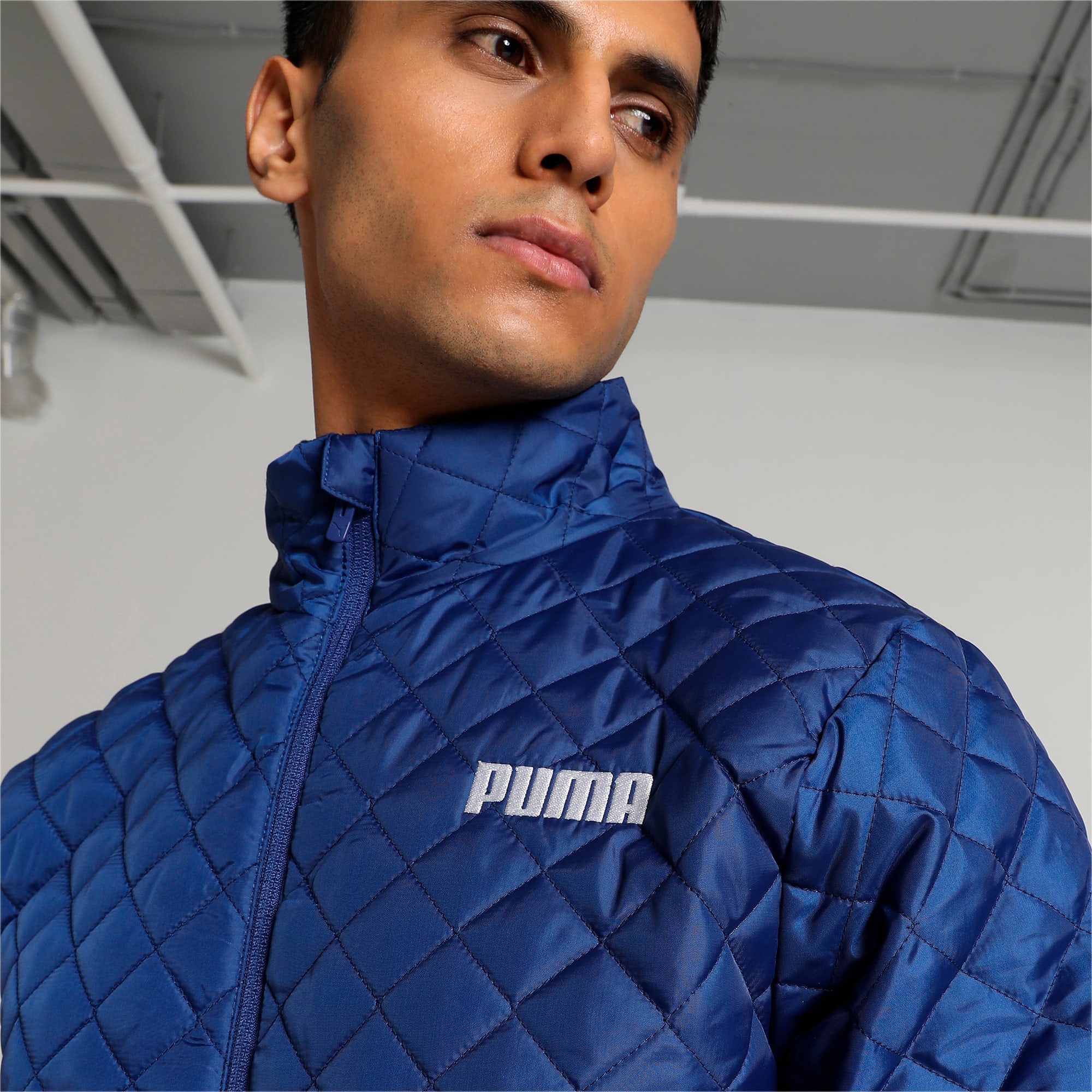 Puma quilted padded jacket on sale