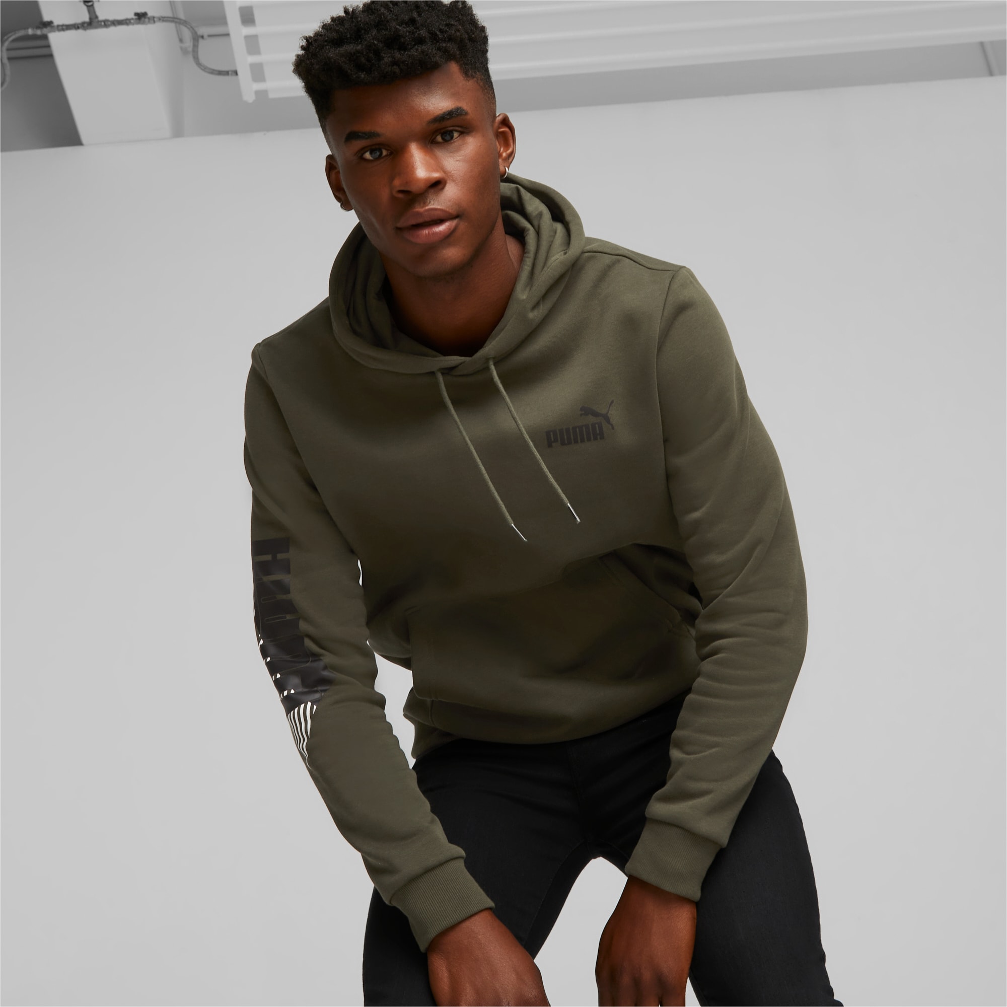 Power Logo Hoodie Men