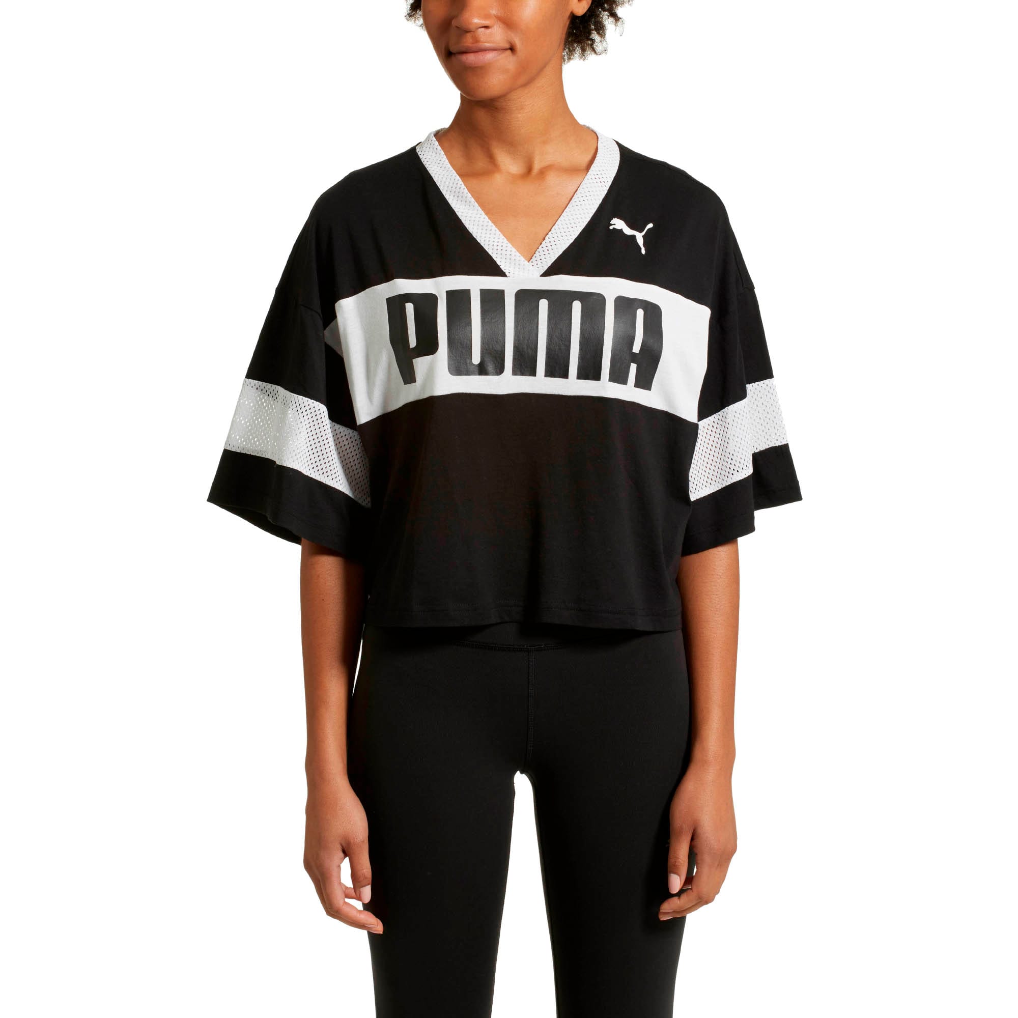 Puma urban sports cropped tee clearance