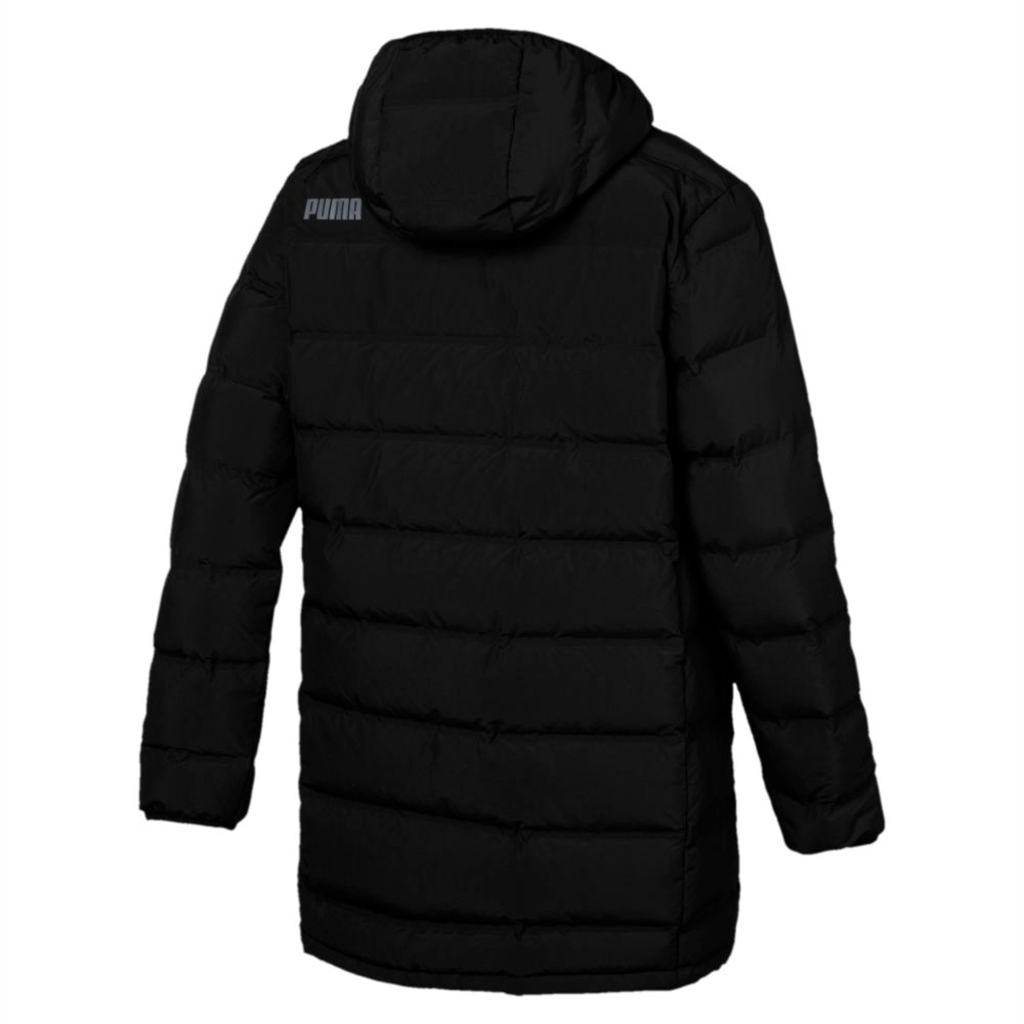 puma downguard 600 long jacket olive