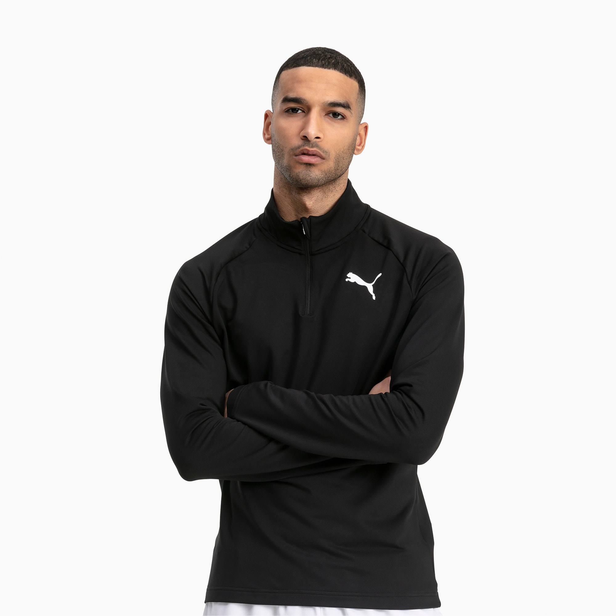puma half zip pullover