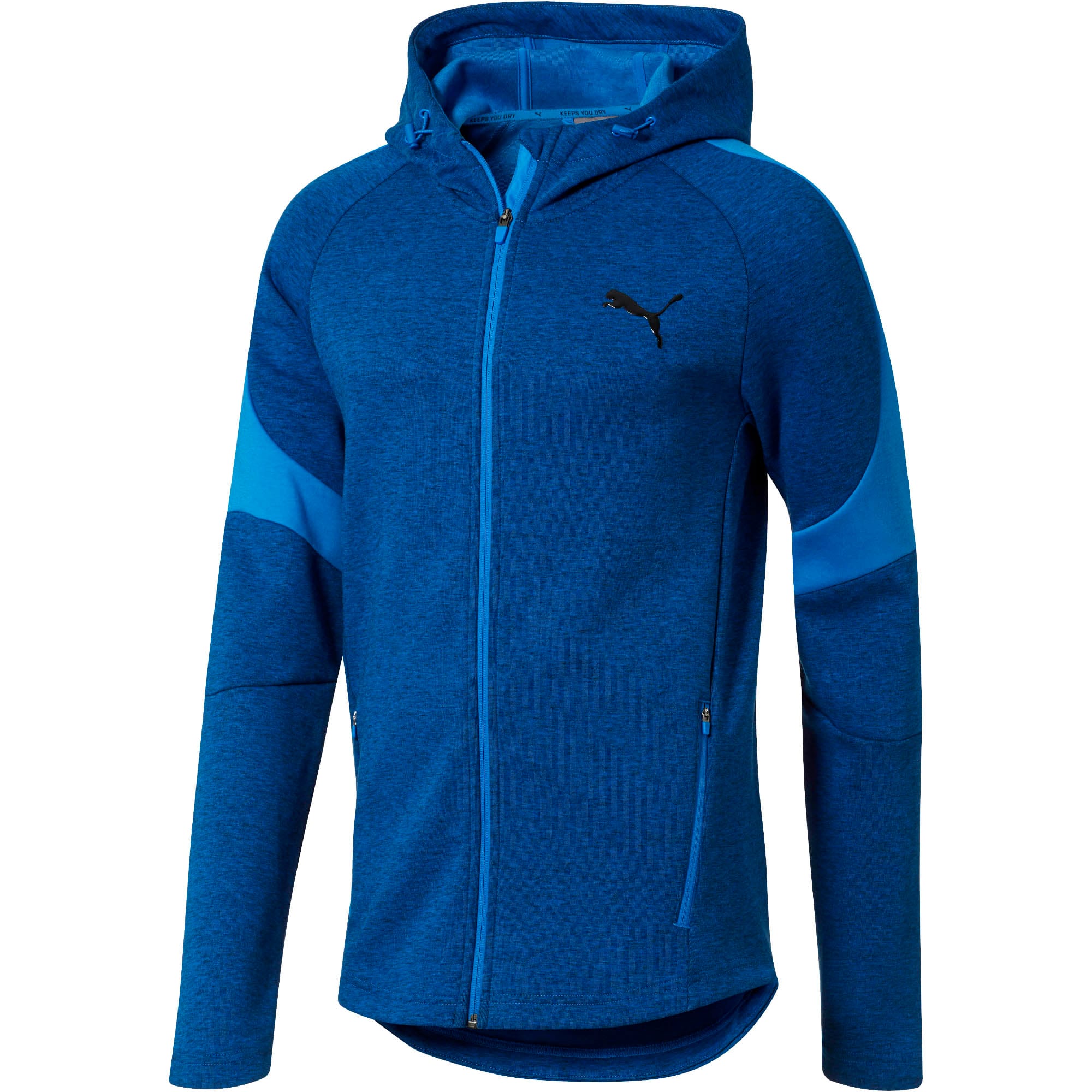 evostripe full zip men's hoodie