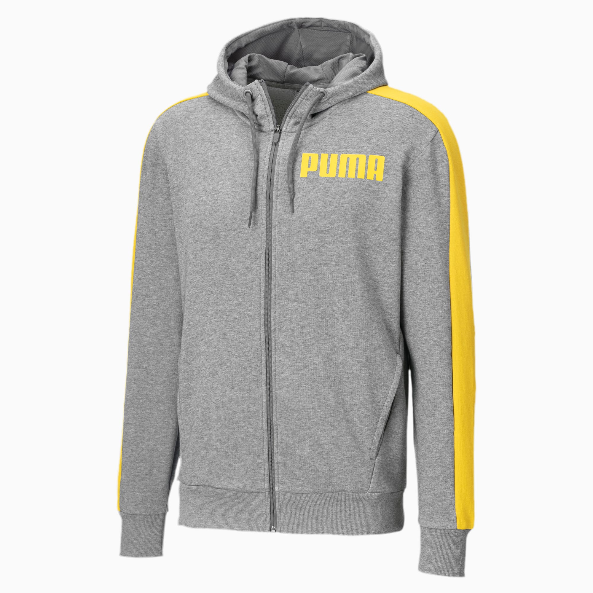 puma gray hoodie