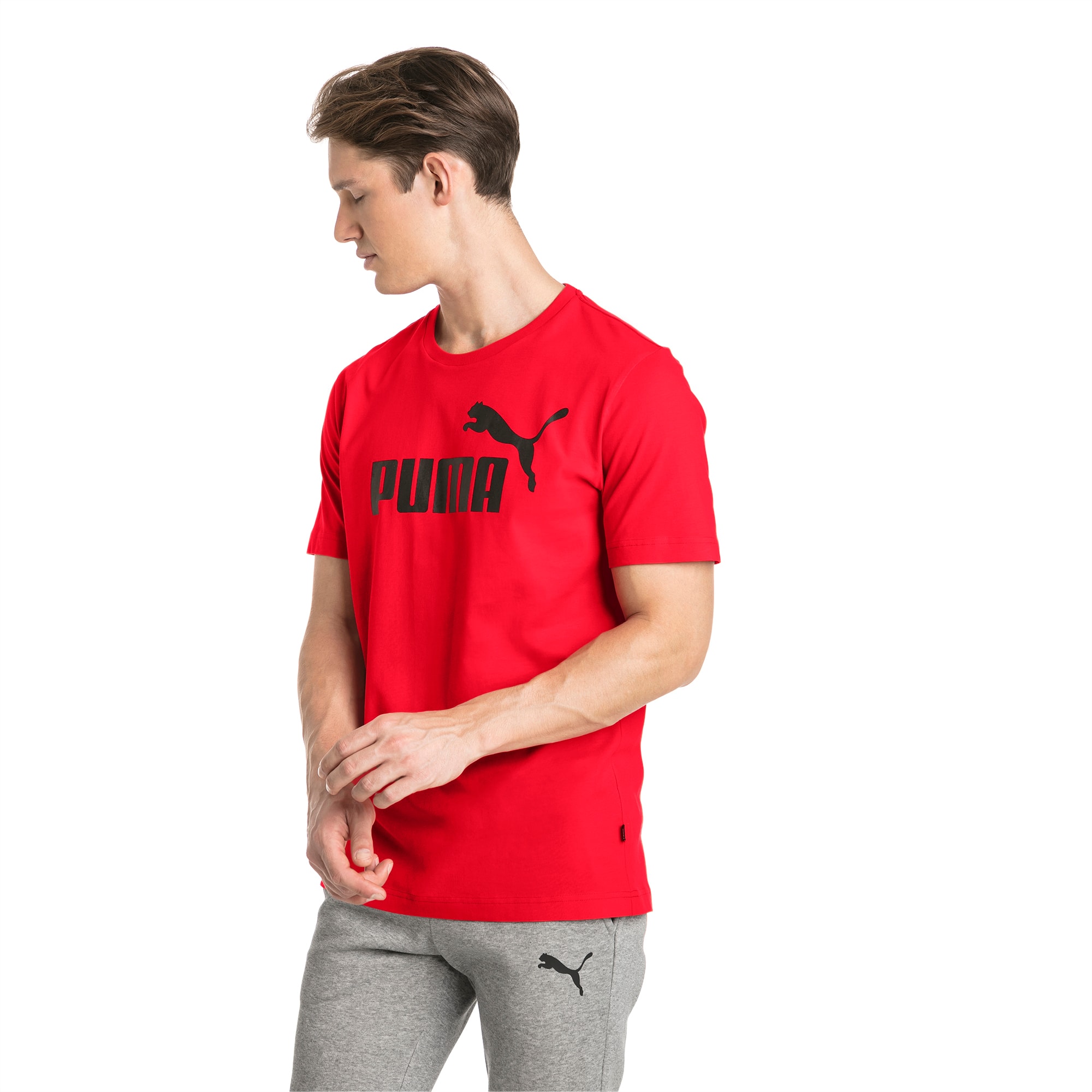 puma red shirt