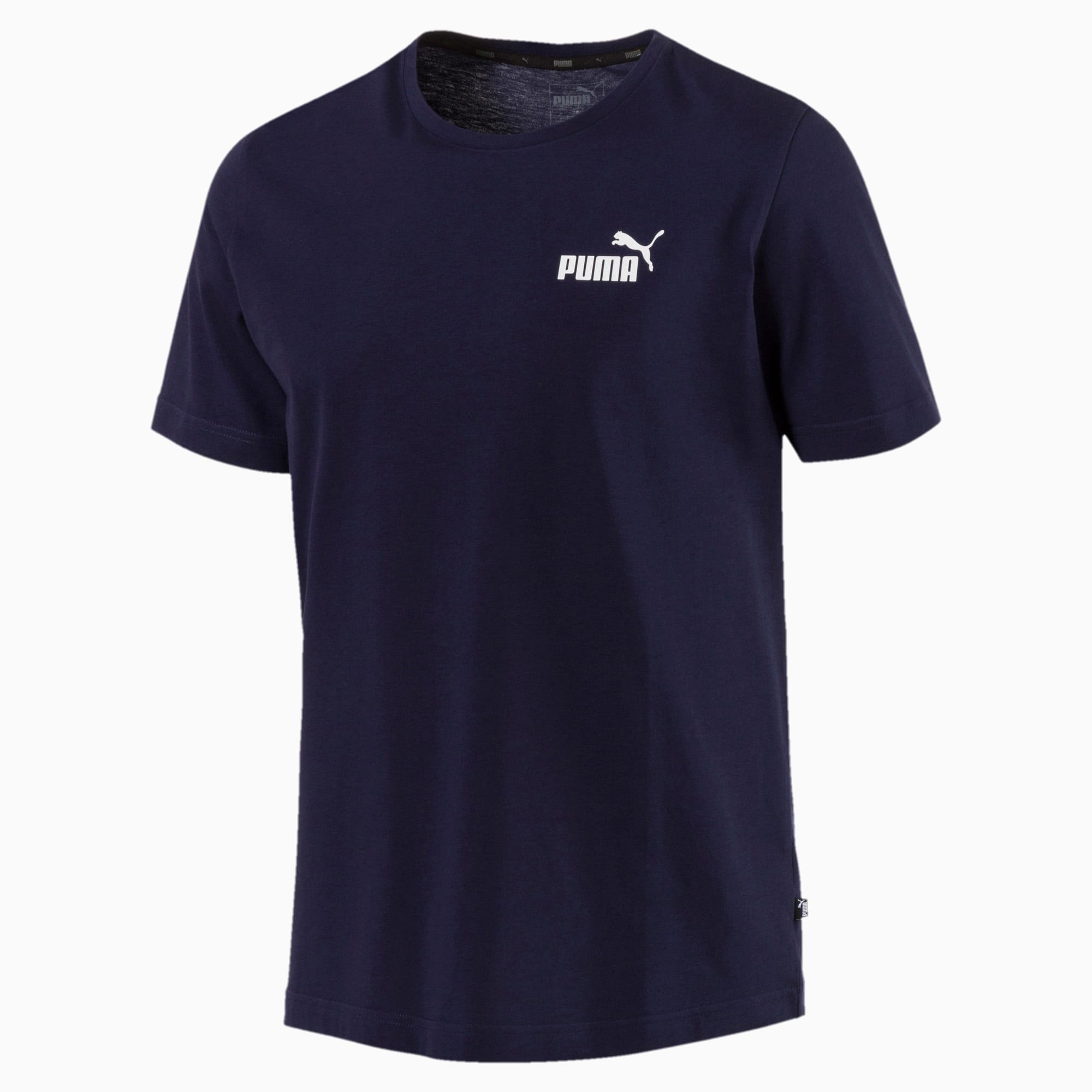 Men's Essentials Small Logo T-Shirt, Peacoat, large-SEA