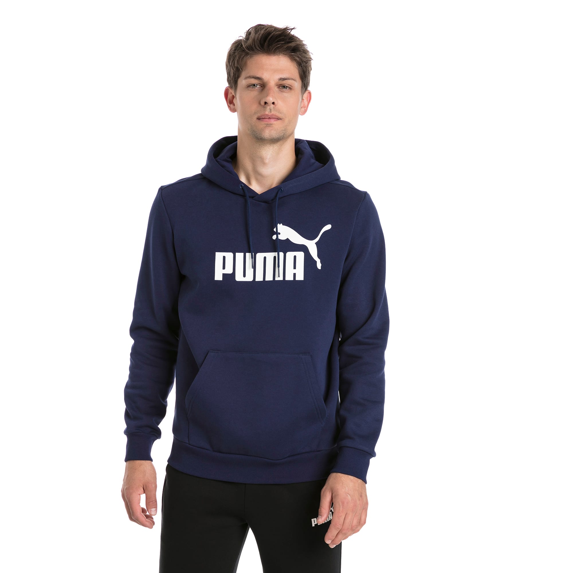 puma essential fleece hoodie