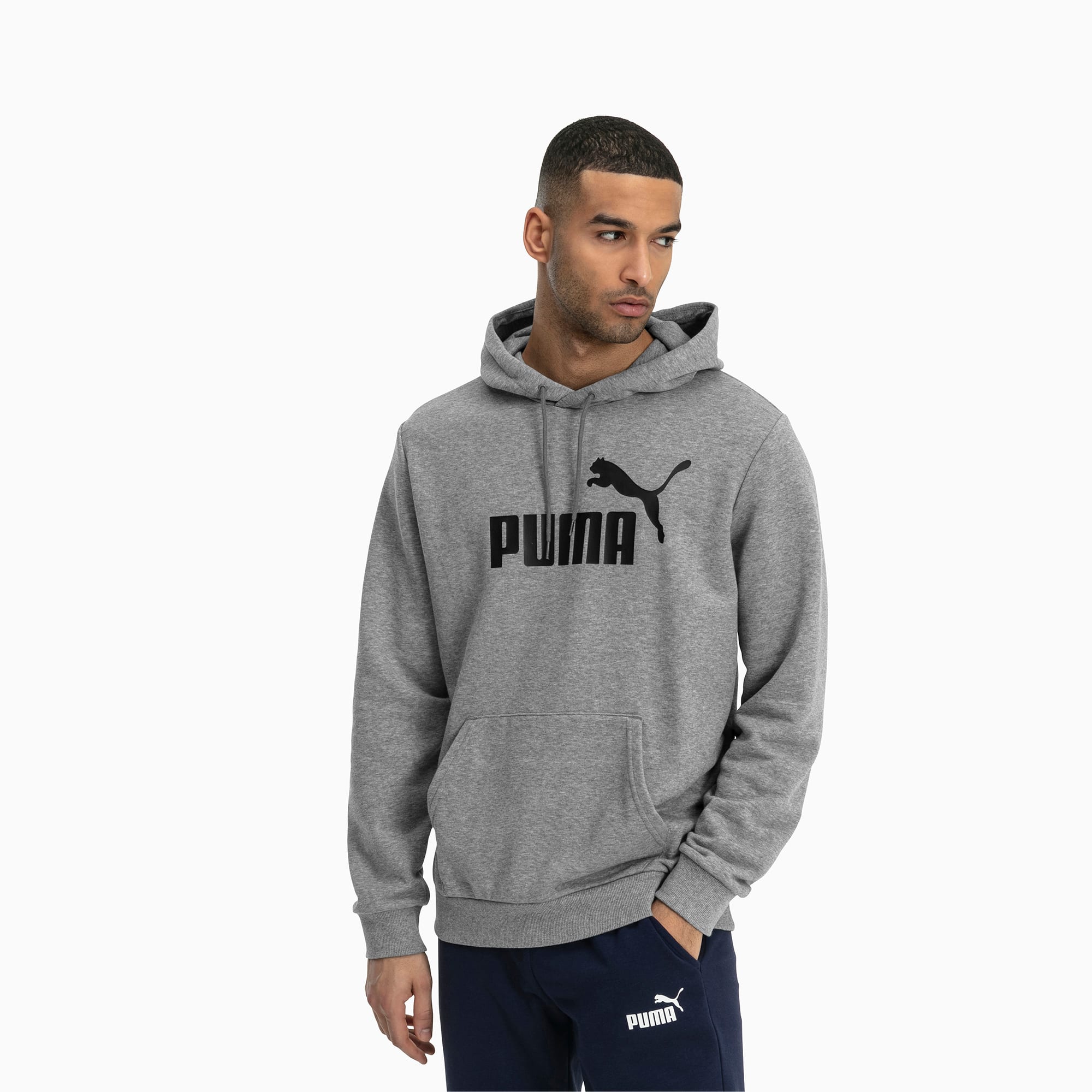 puma gray hoodie