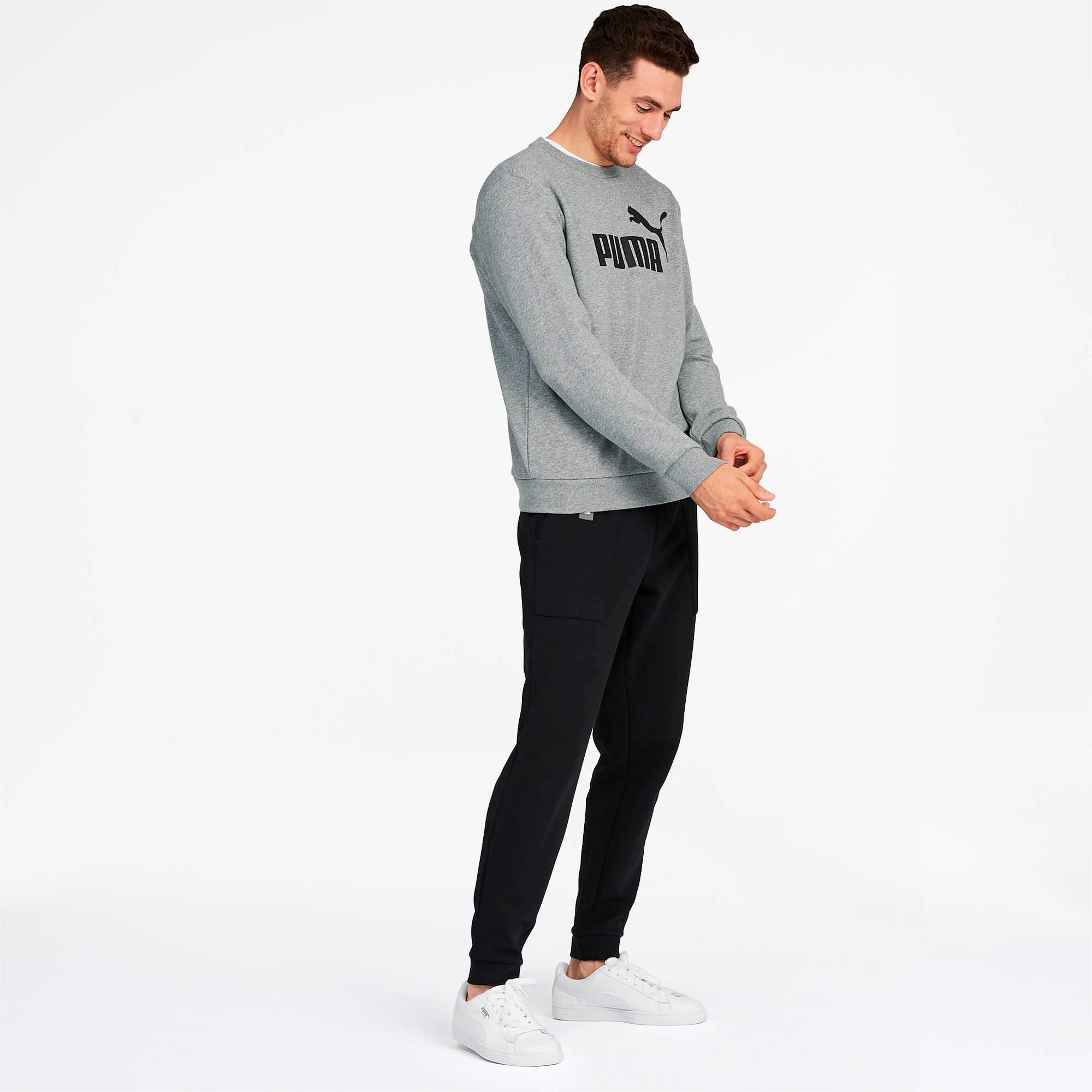 Puma core shop logo crew sweatshirt