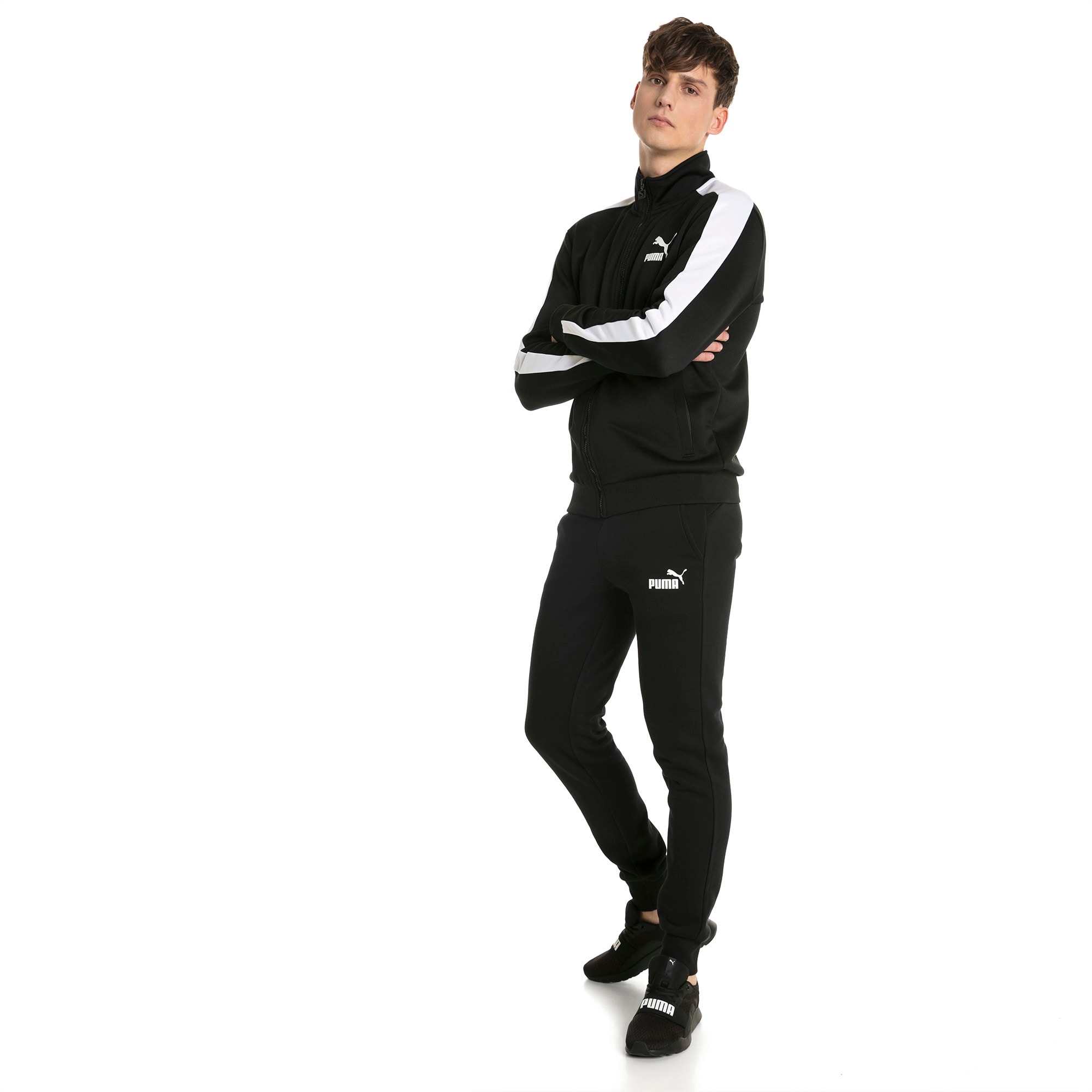puma men's fleece pants