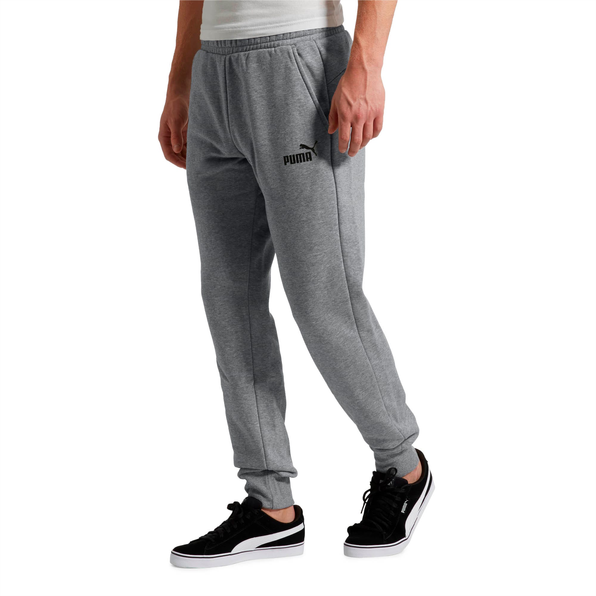 puma men's fleece sweatpants