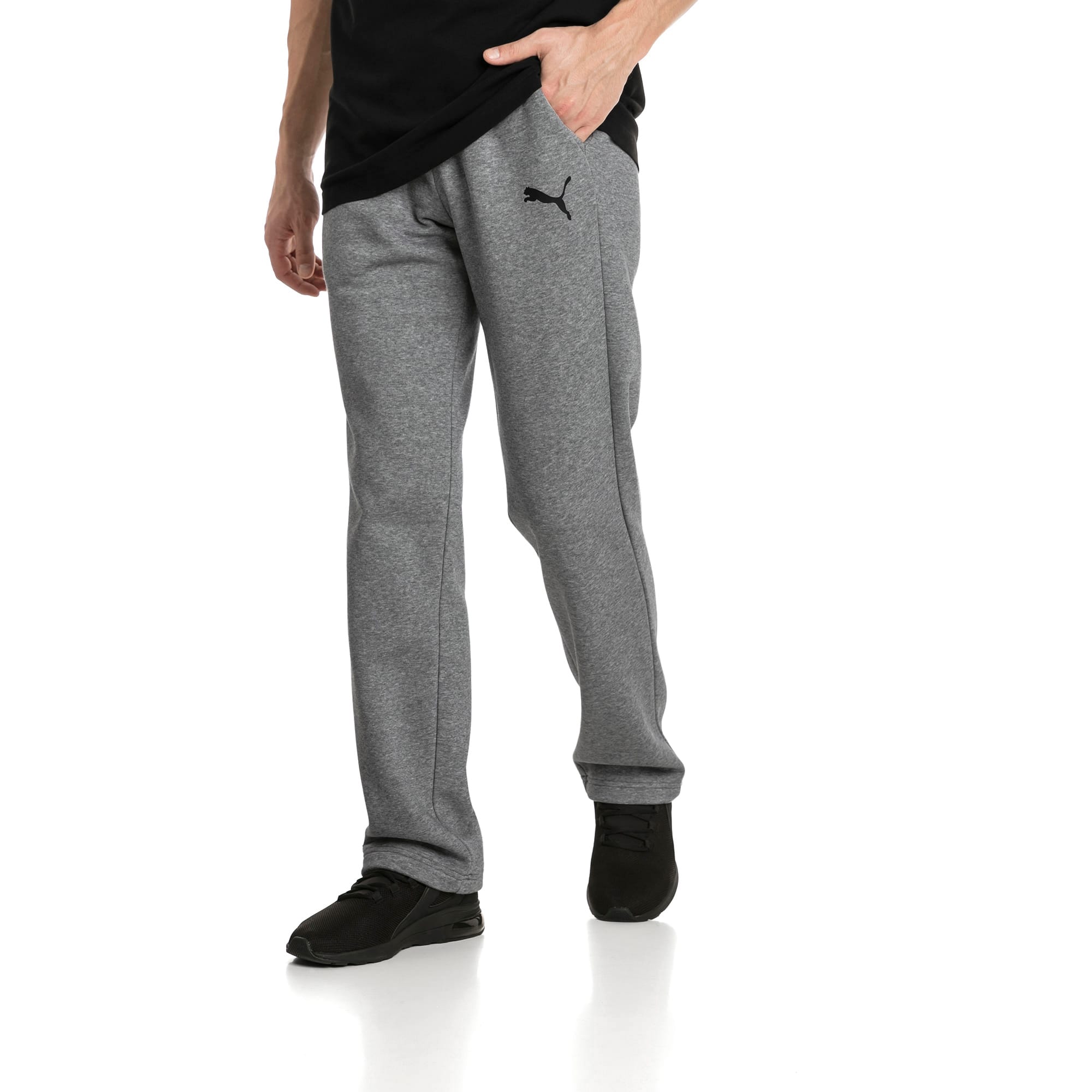 puma essential fleece pants