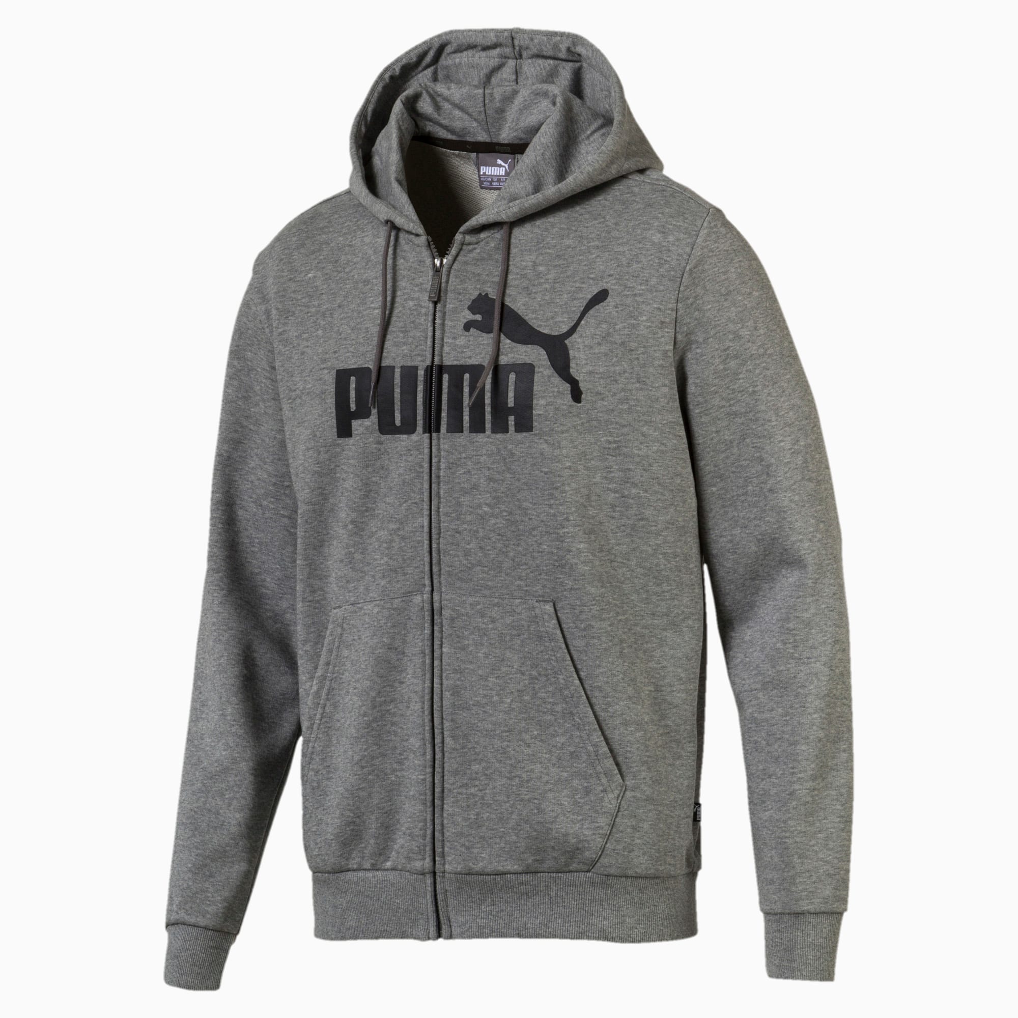 puma packable hooded jacket in black 85162101