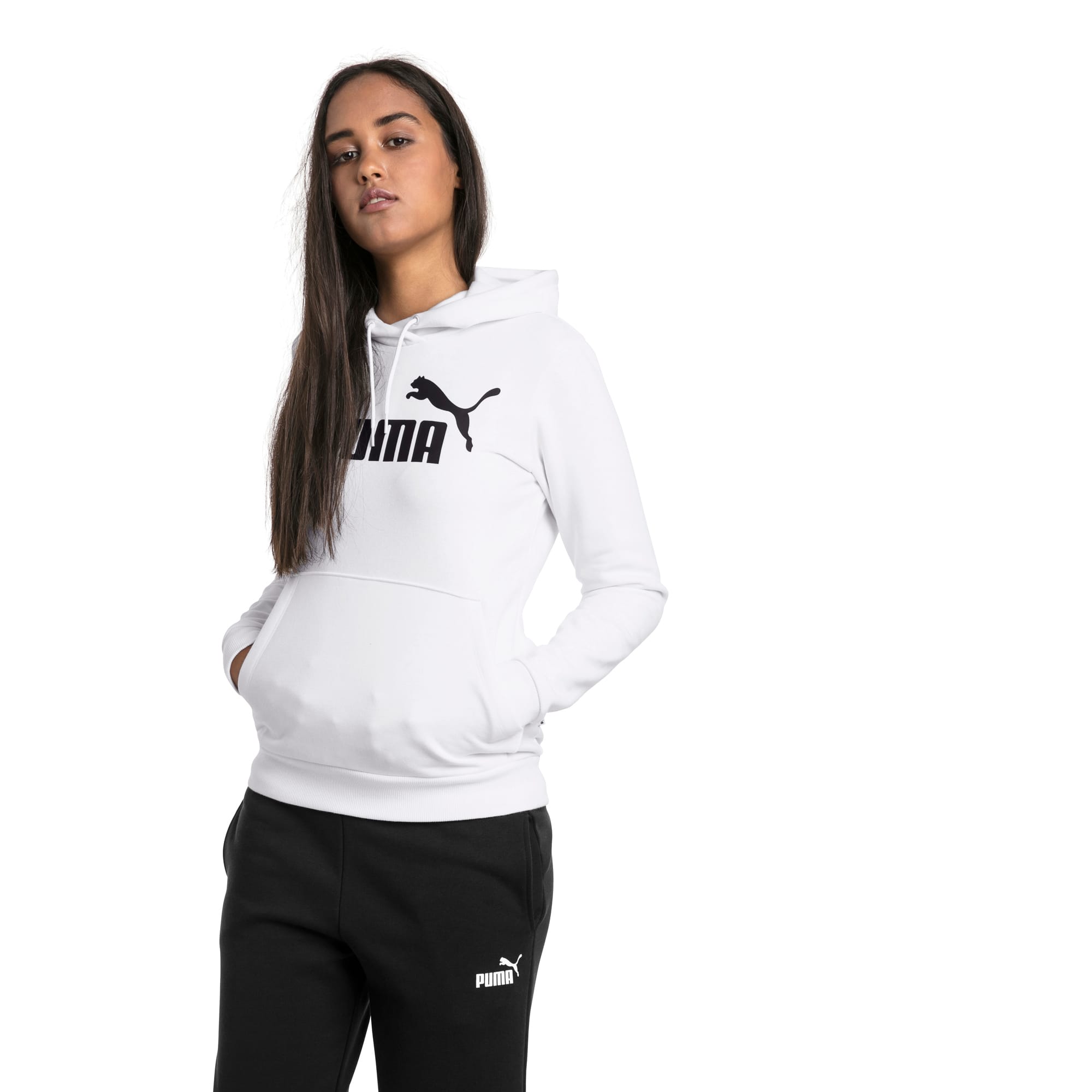 white puma hoodie