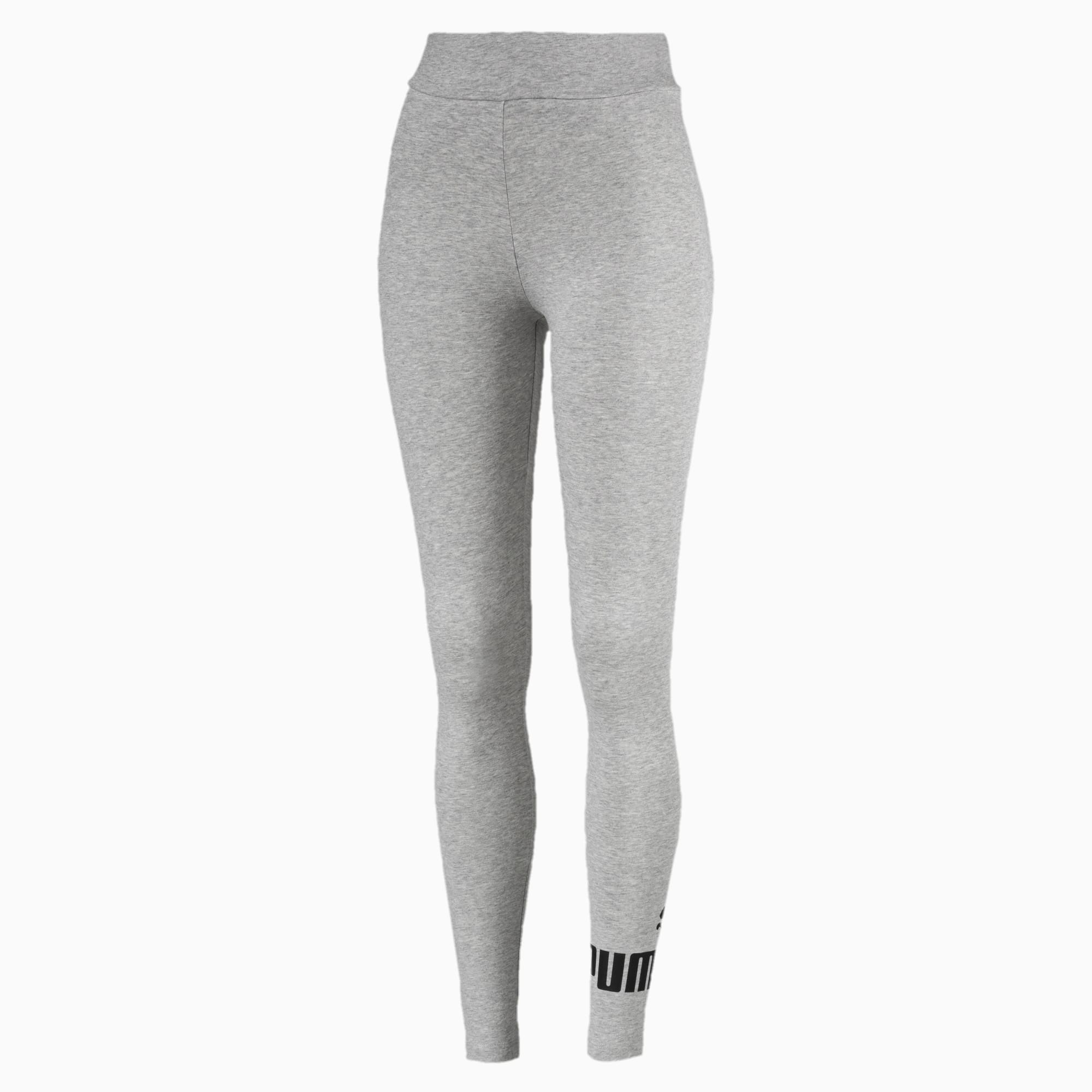 Women's Essentials Logo Leggings, Light Gray Heather, large-SEA