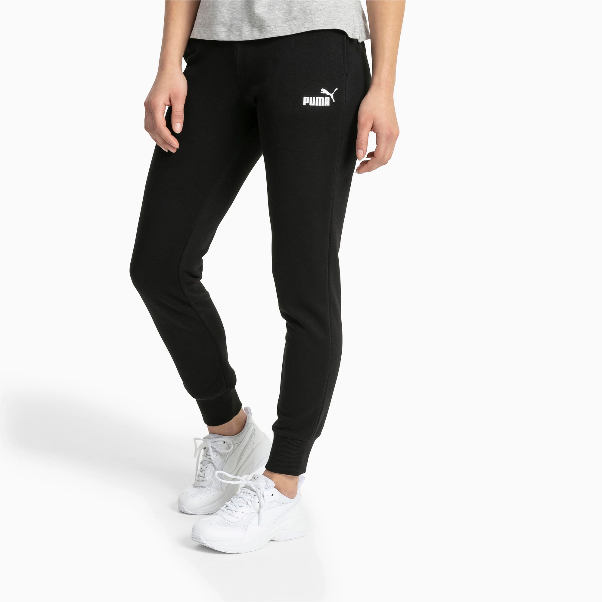 puma essential regular pants womens