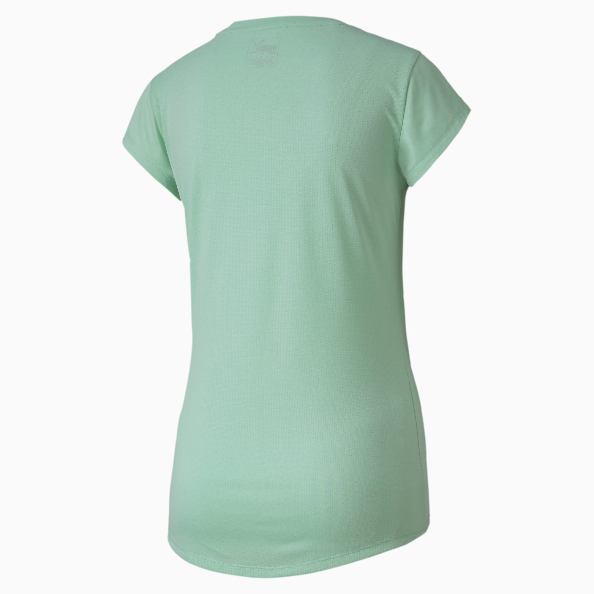 puma active logo heather tee