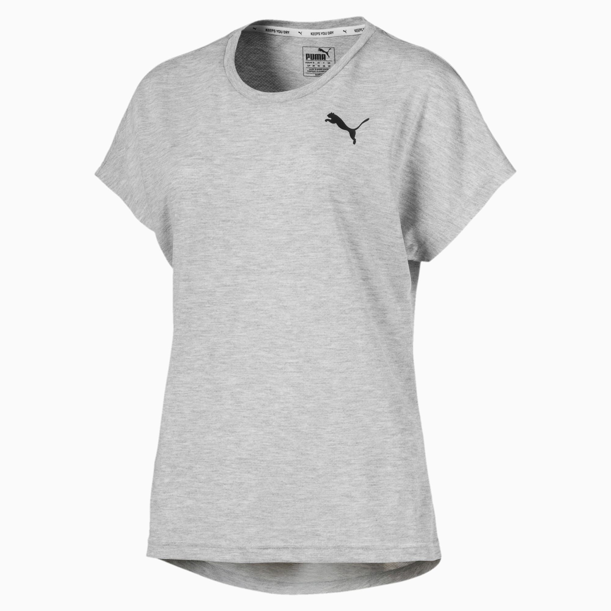 Active Mesh Heather Women s Tee