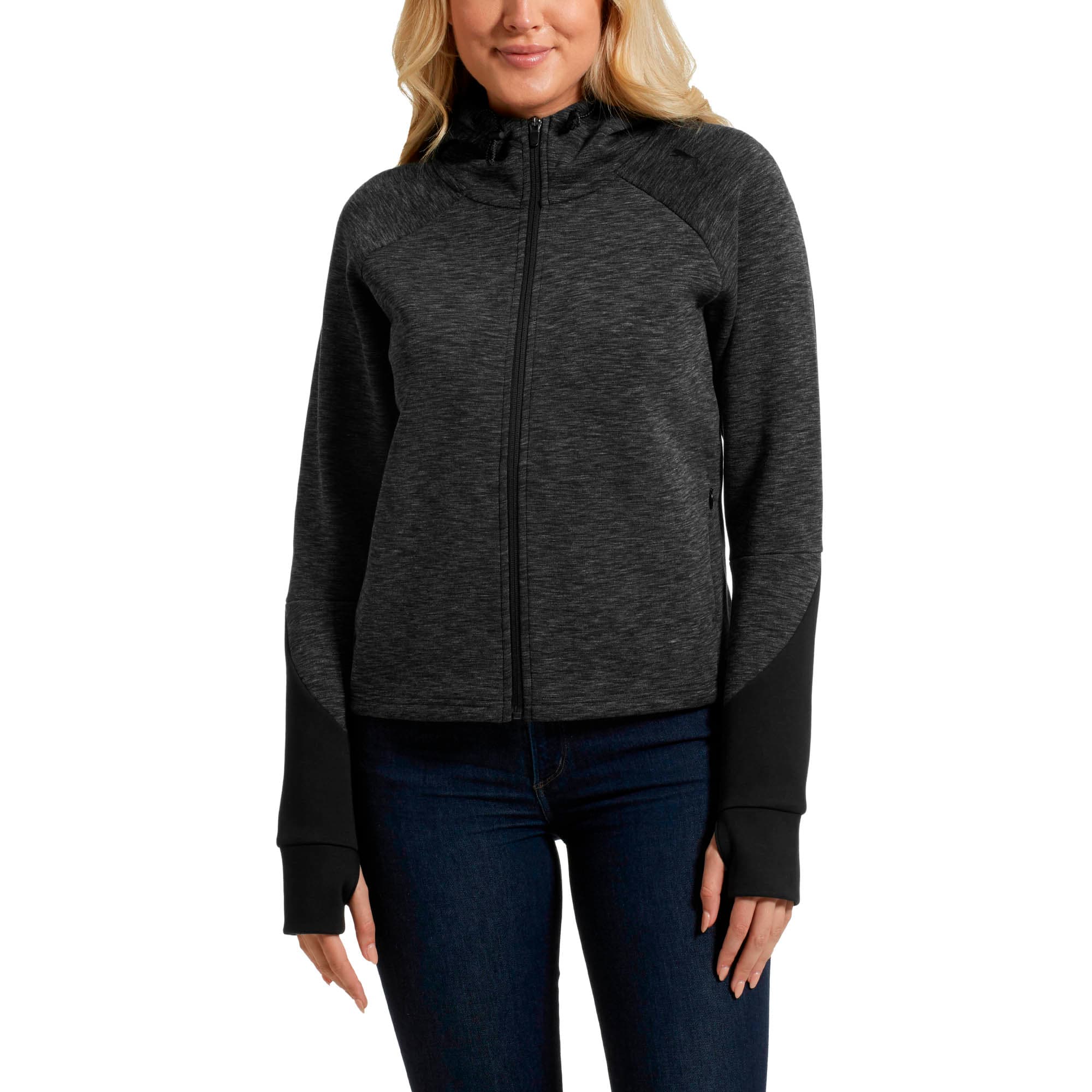 puma evostripe hoodie womens